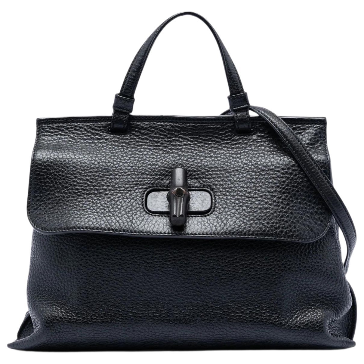 Bamboo leather satchel
