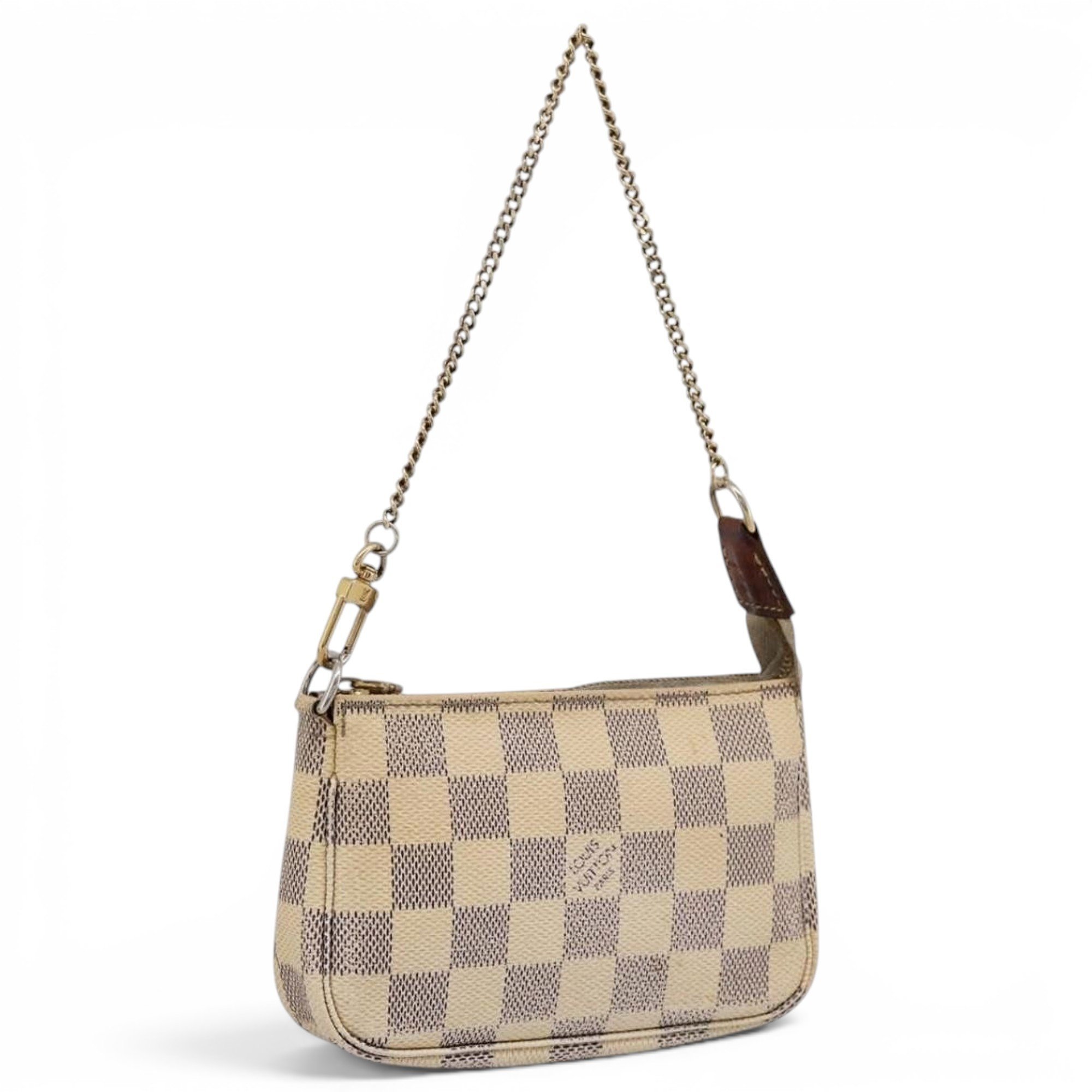 Pochette Accessoire leather handbag
