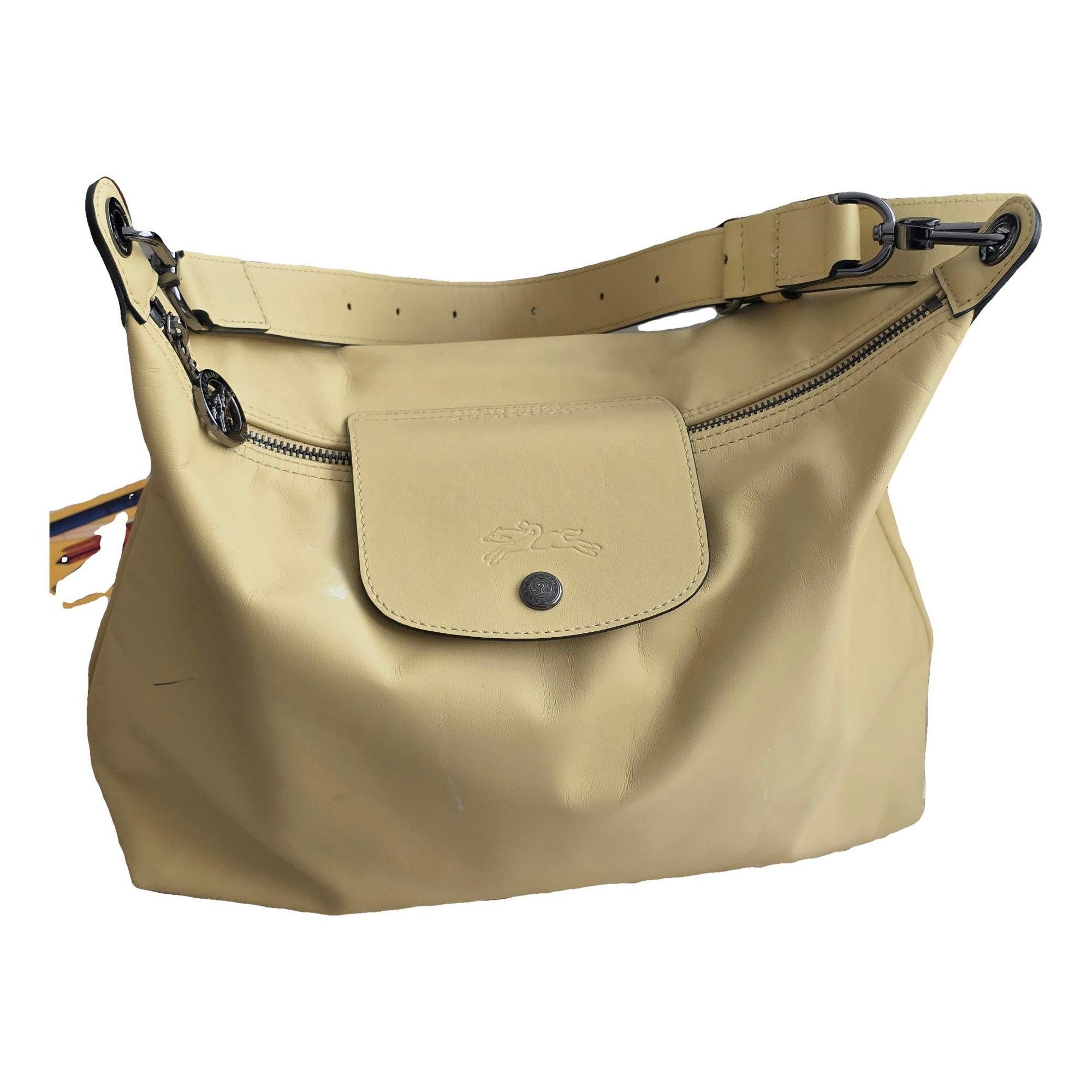 Pliage leather handbag