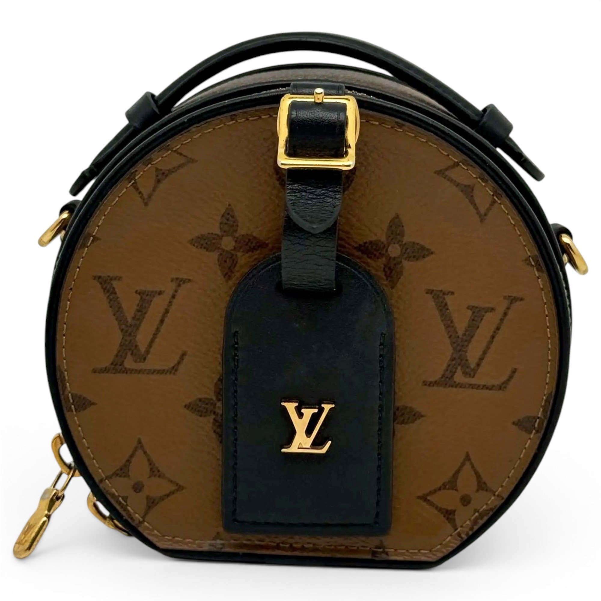 Boîte chapeau souple vinyl handbag