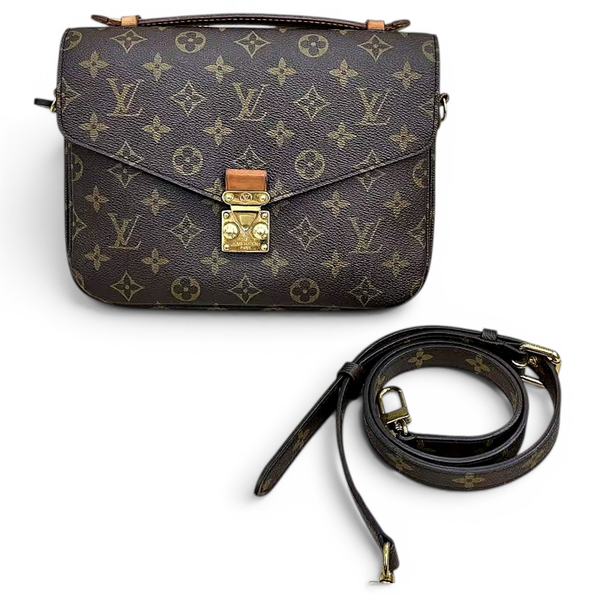 Metis leather handbag