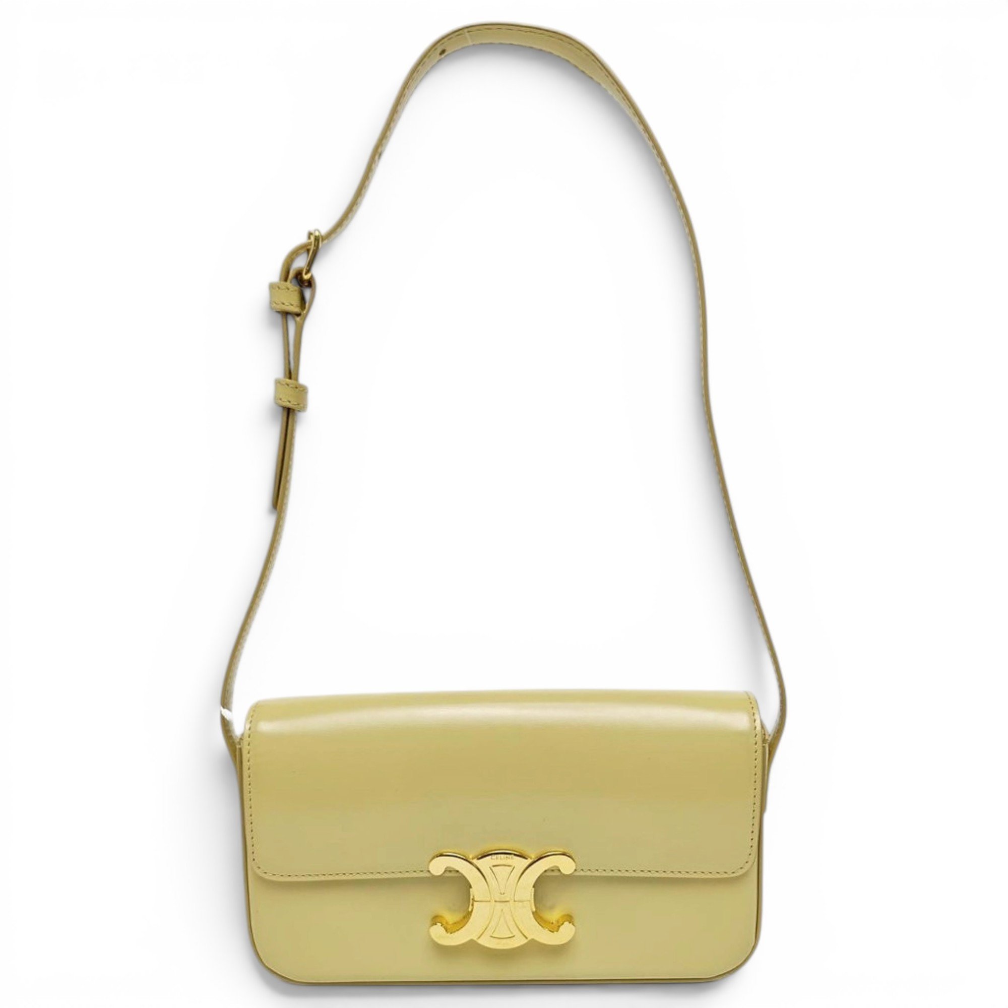 Triomphe leather handbag
