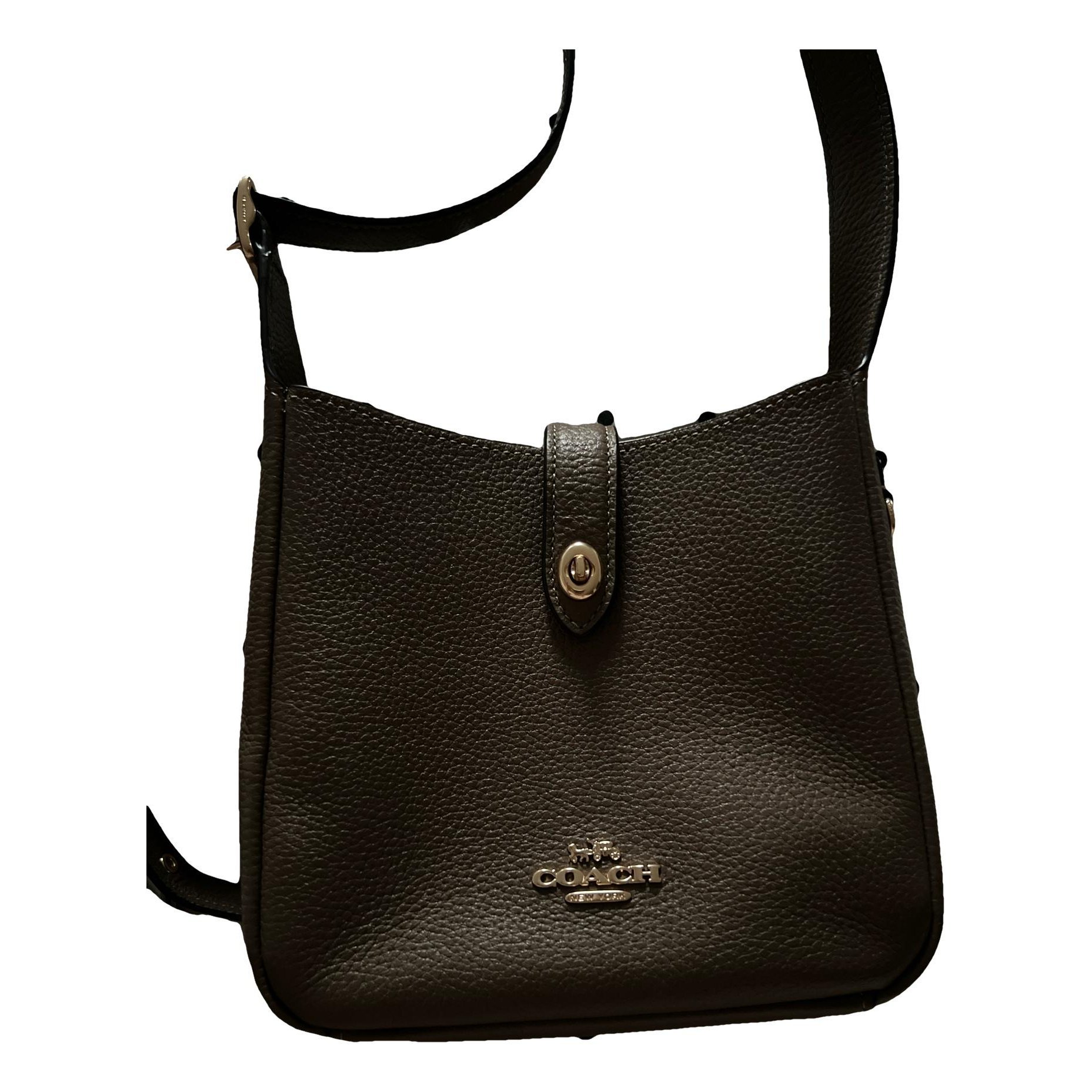 Leather crossbody bag