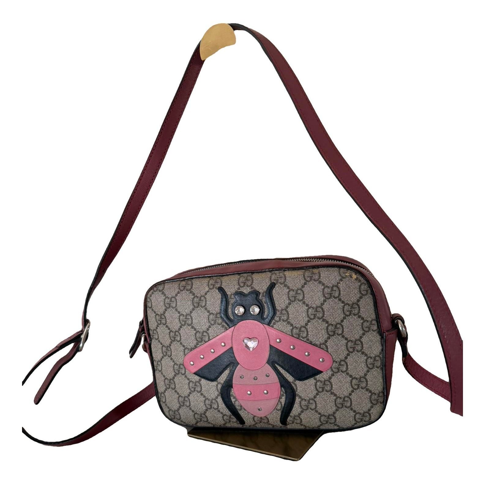 Leather crossbody bag