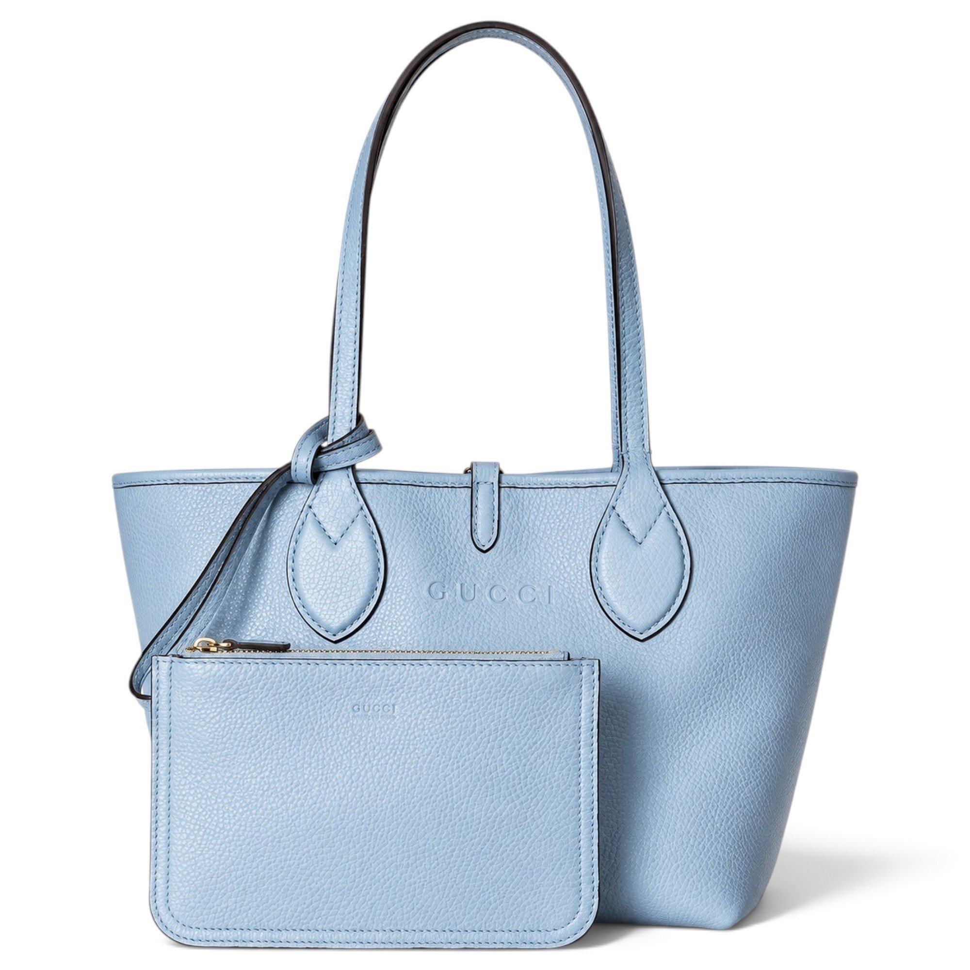 Leather tote