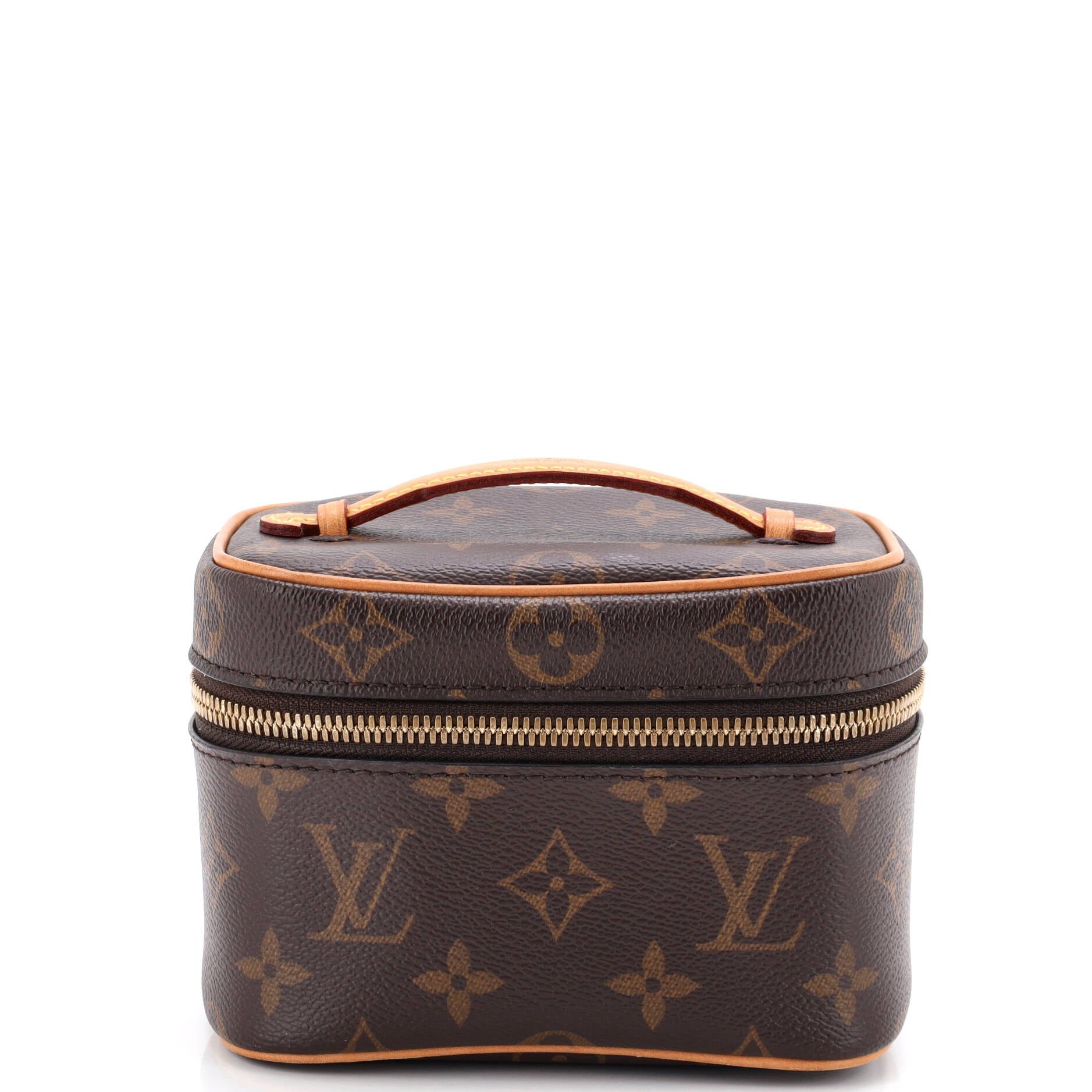 Nice Vanity Case Monogram Canvas Nano