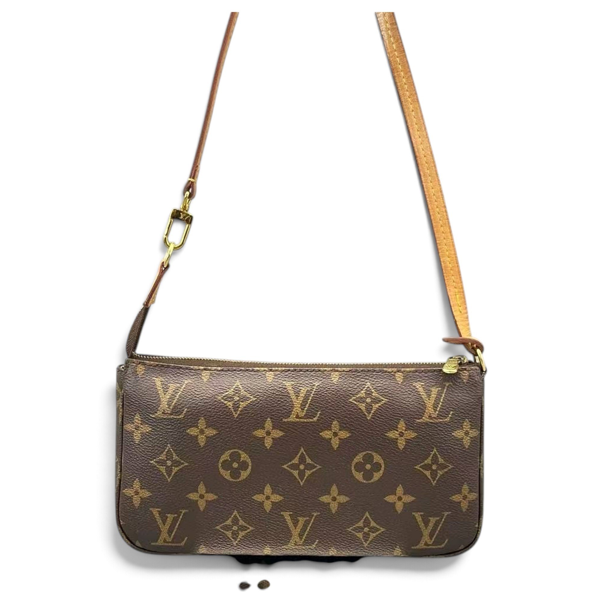 Pochette Accessoire leather handbag