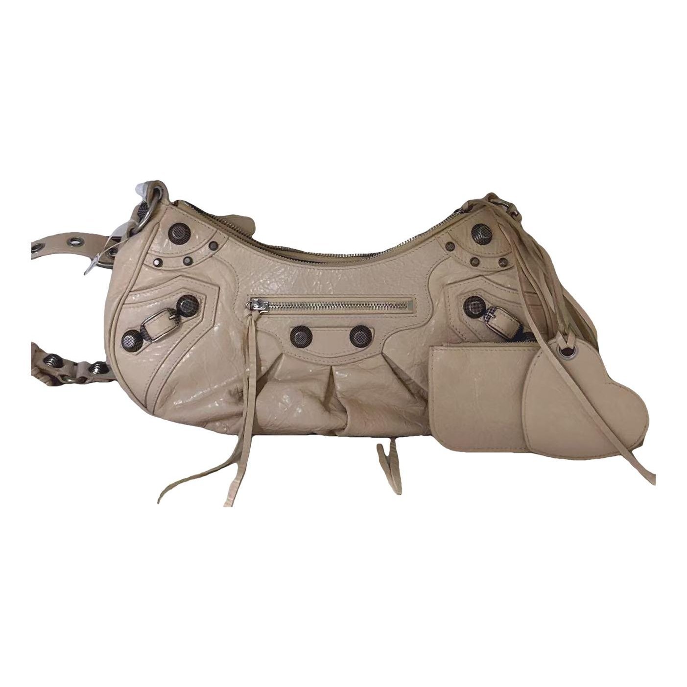 Le Cagole leather handbag