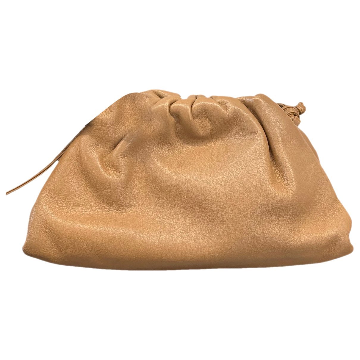 Pouch leather handbag