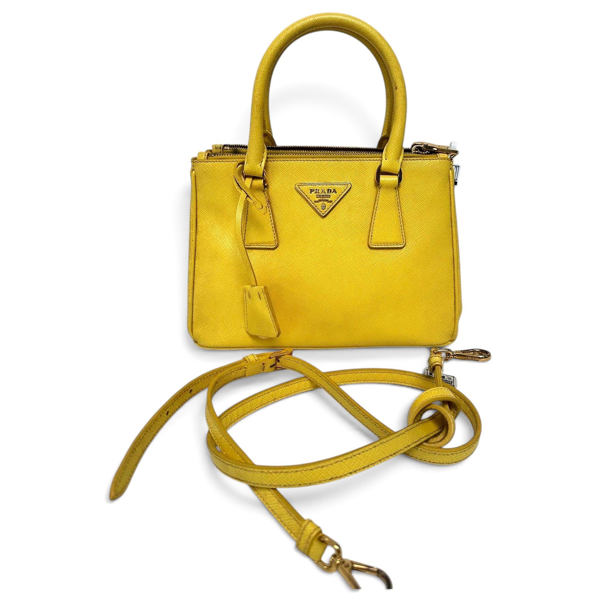 Leather tote