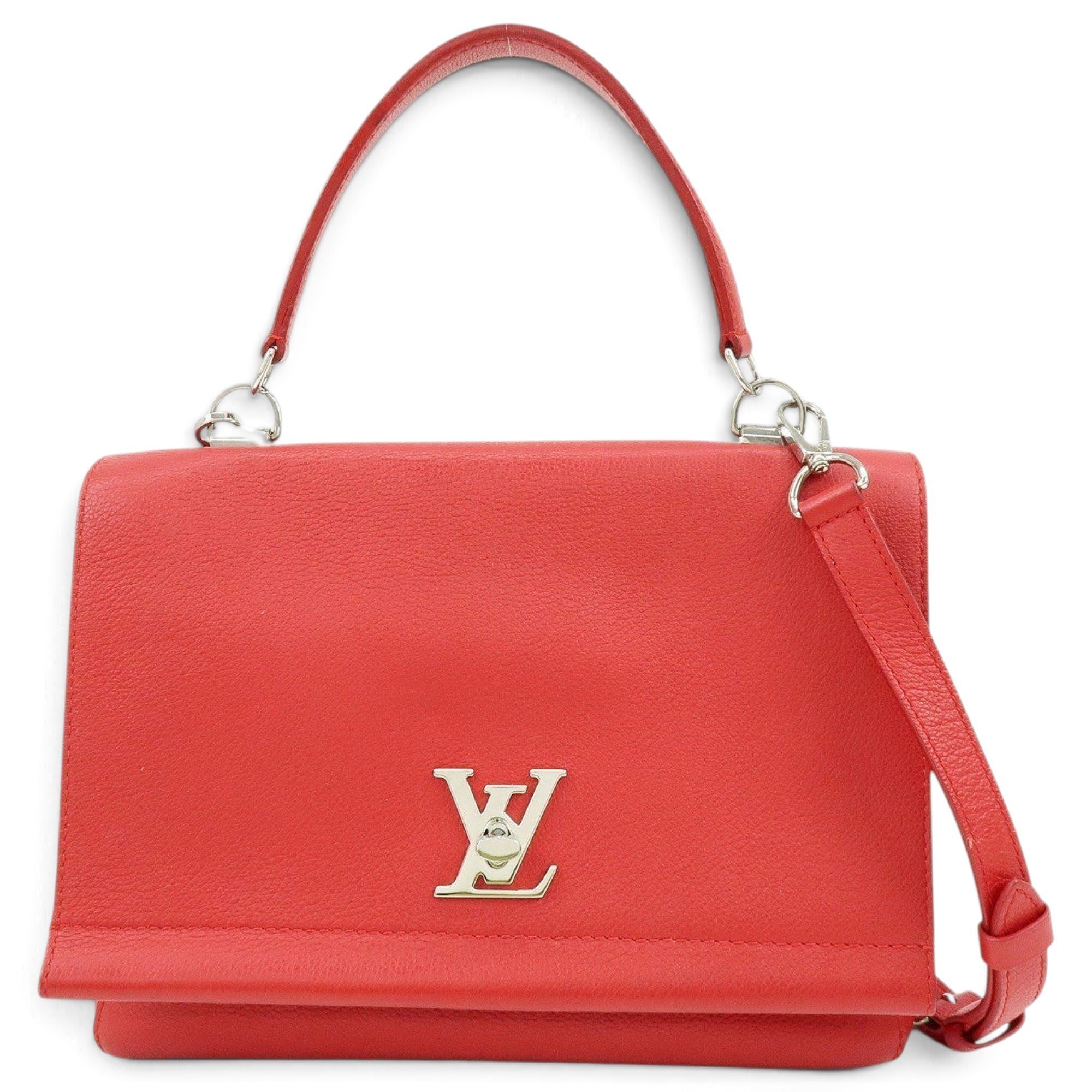 Lockme leather handbag