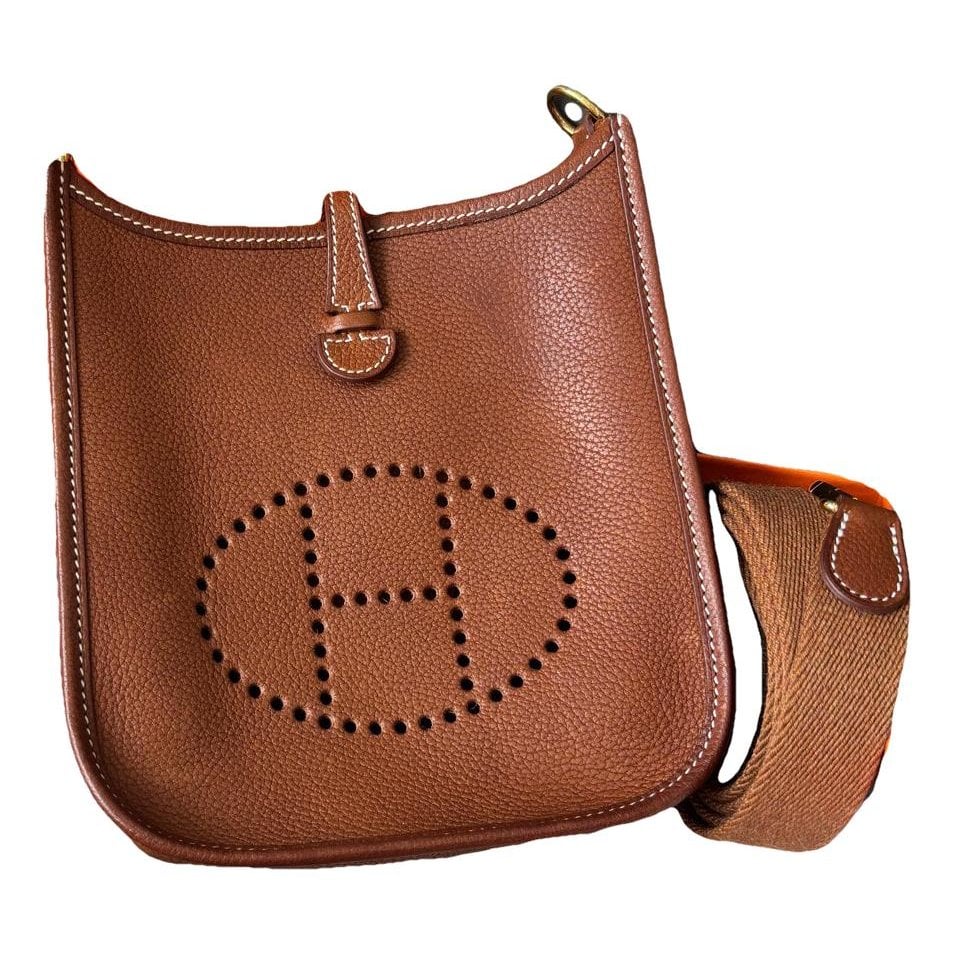 Mini Evelyne leather handbag