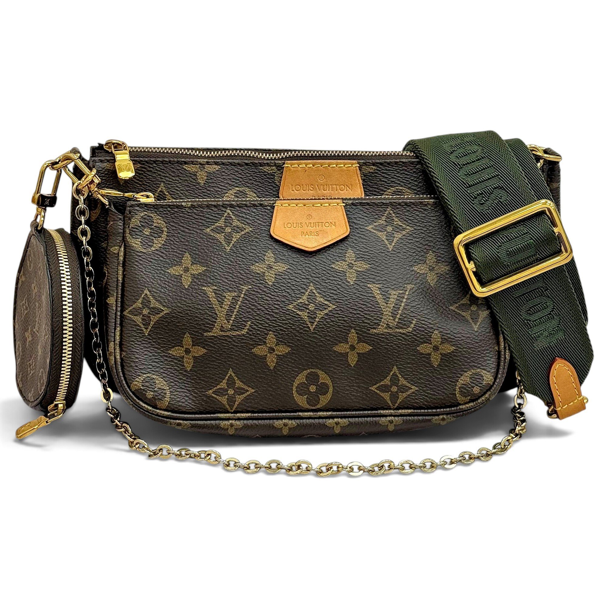 Multi Pochette Accessoires leather handbag