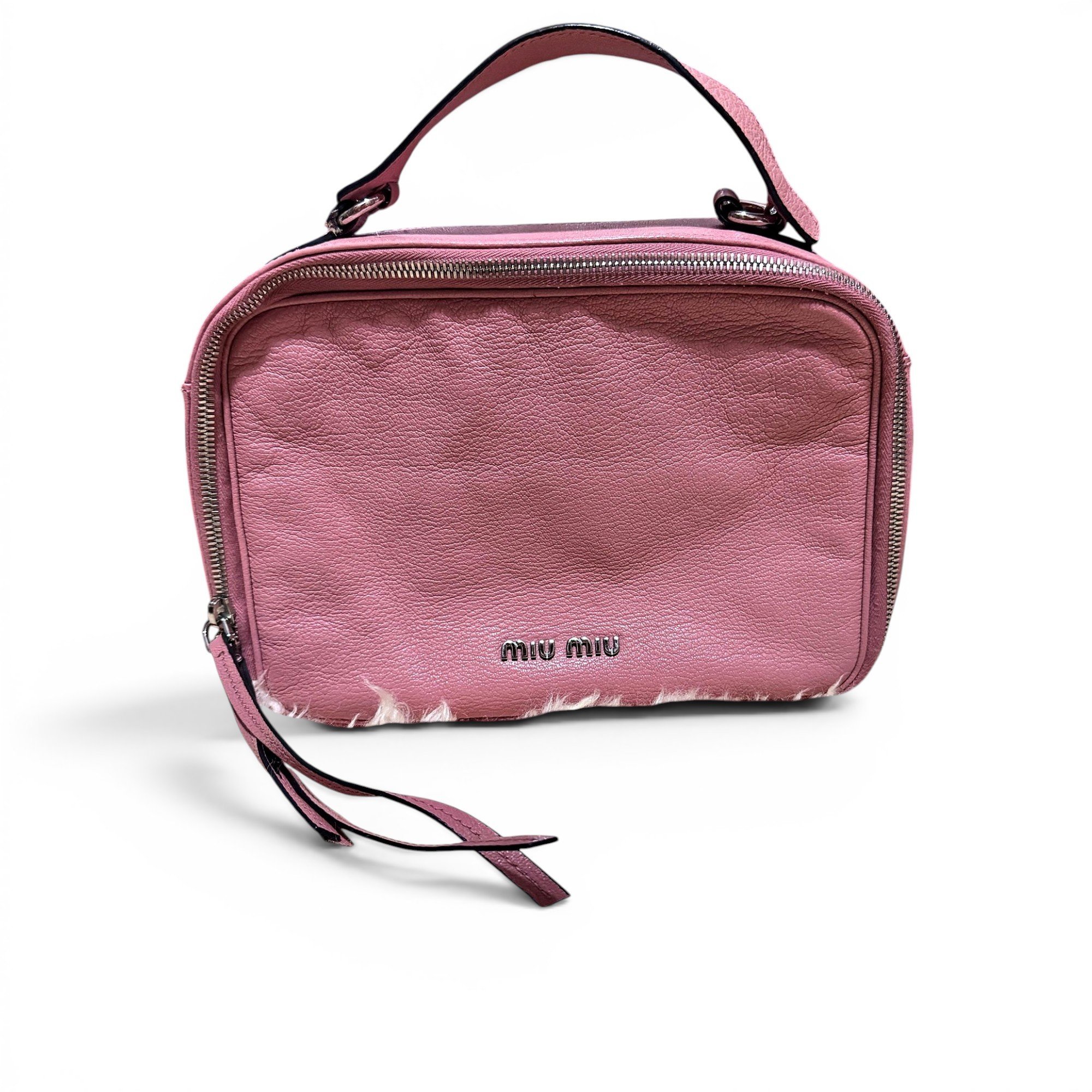 Leather crossbody bag
