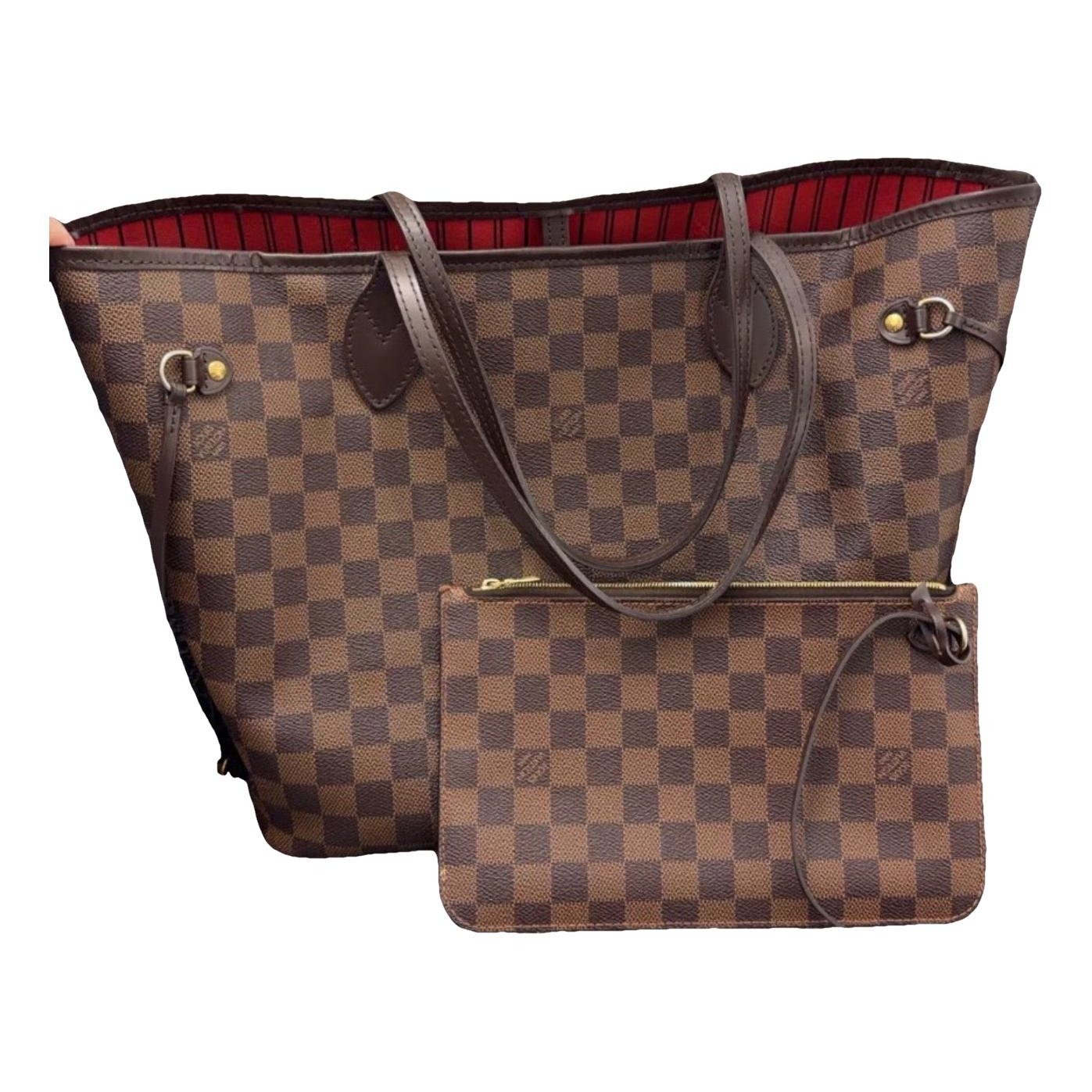 Neverfull leather tote