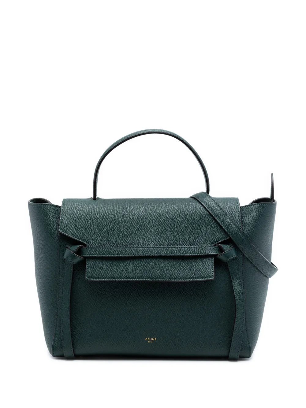 2018 Mini Grained Calfskin Belt Bag satchel