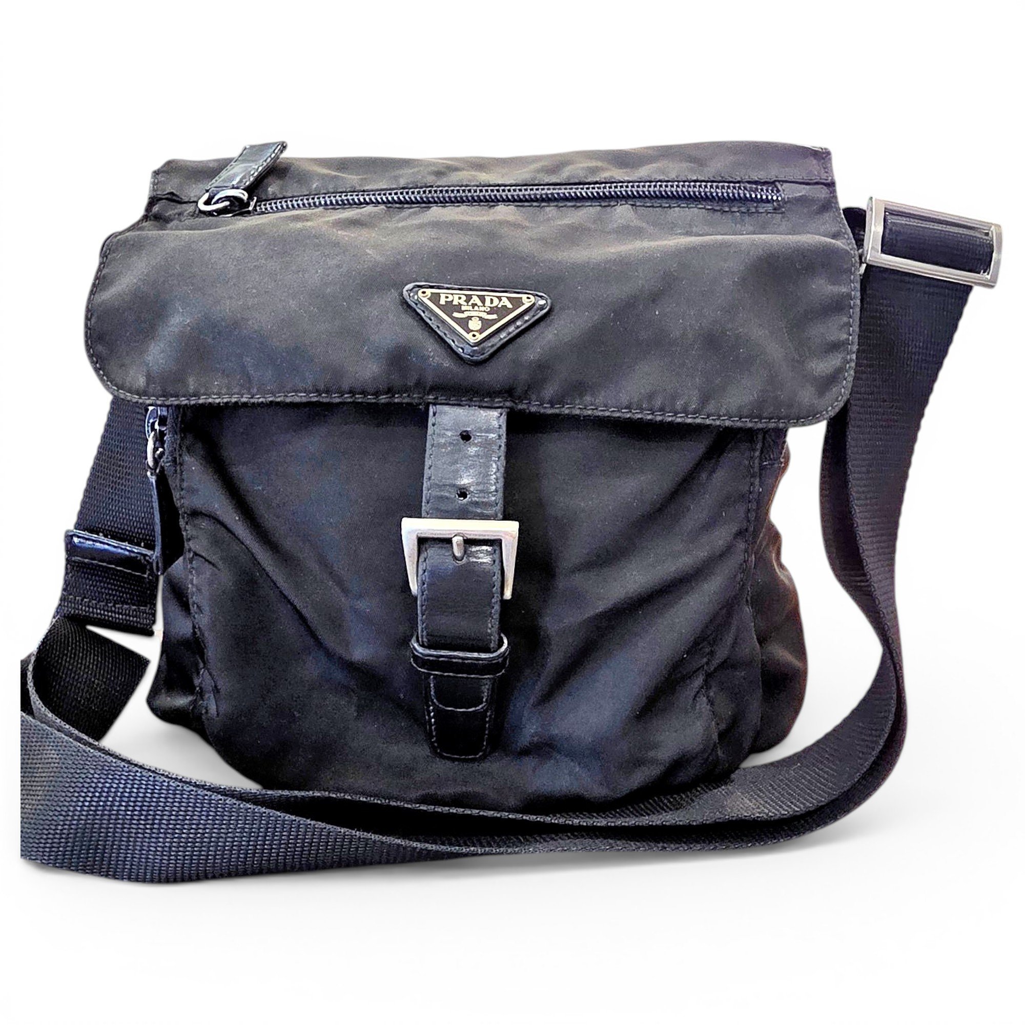 Re-Nylon crossbody bag