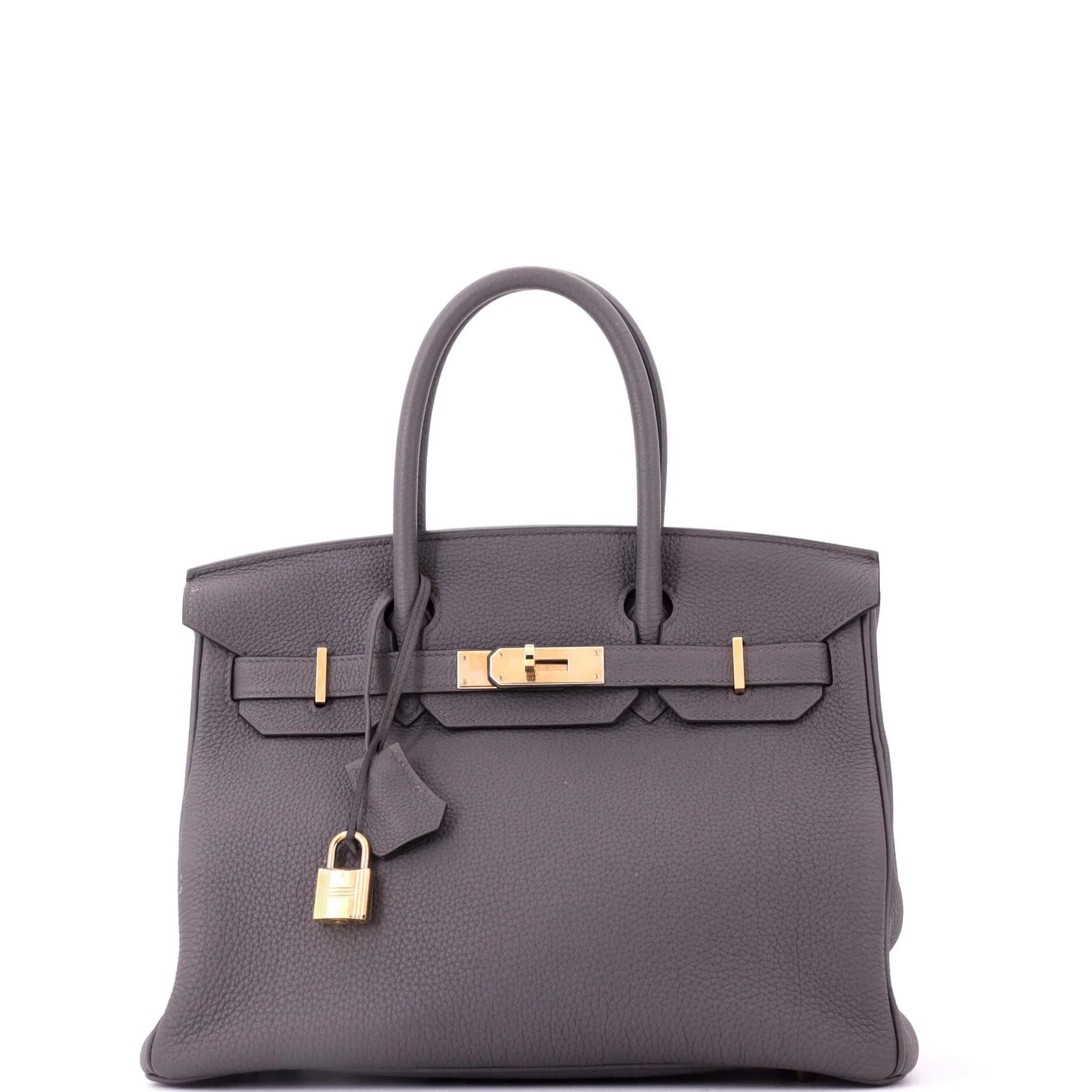 Birkin 30 leather tote