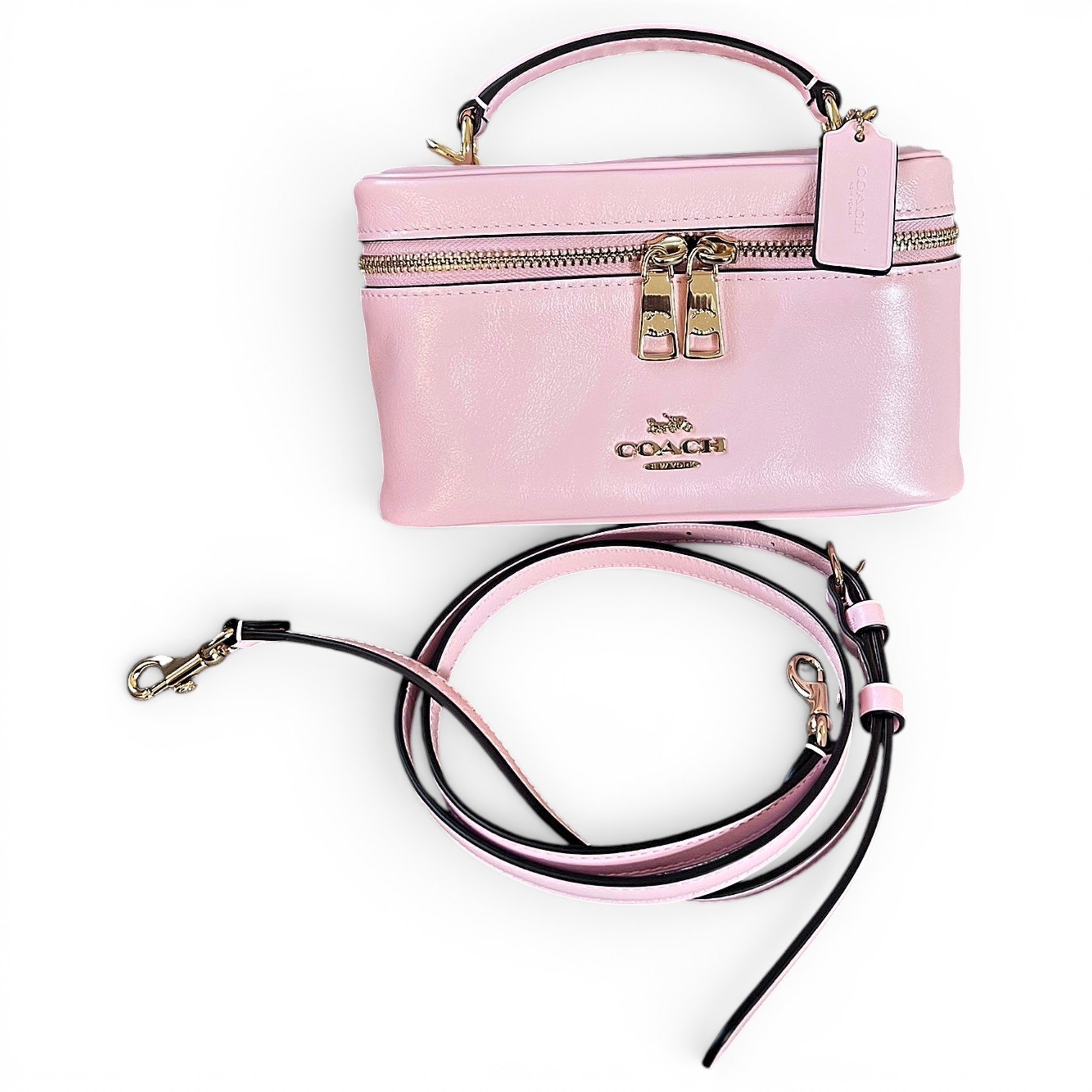 Leather crossbody bag