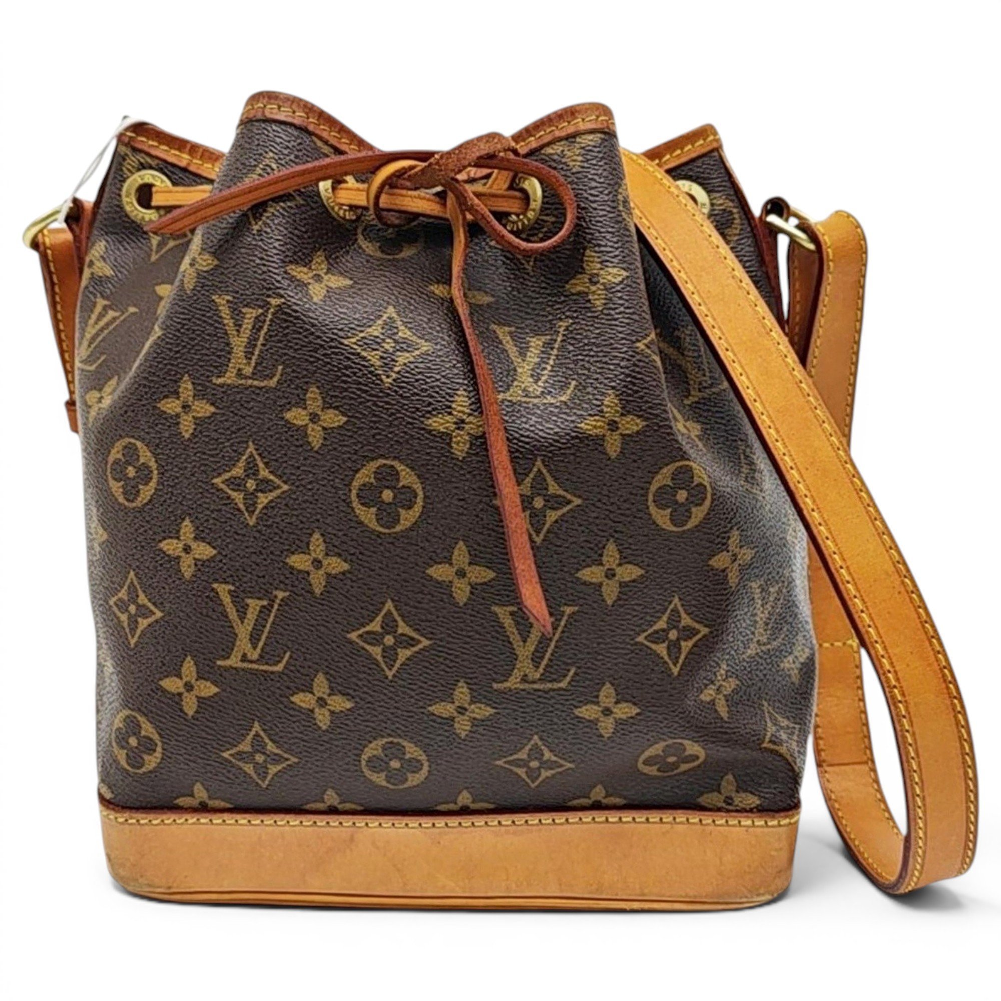 Nano Noé leather handbag