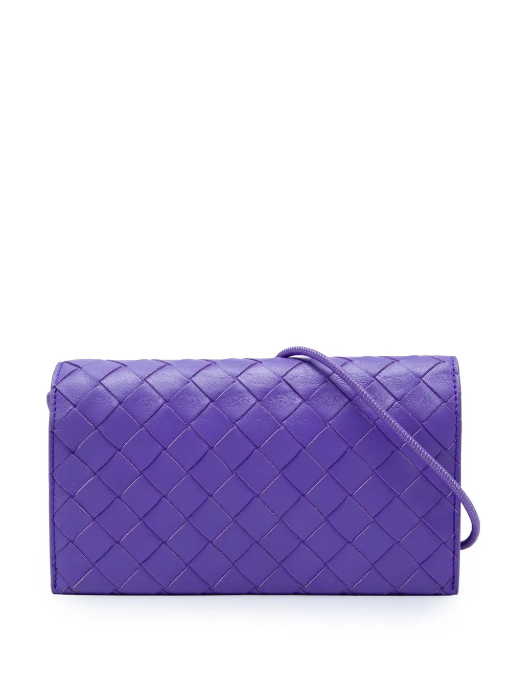 2012-2026 Nappa Intrecciato Wallet On Strap crossbody bag
