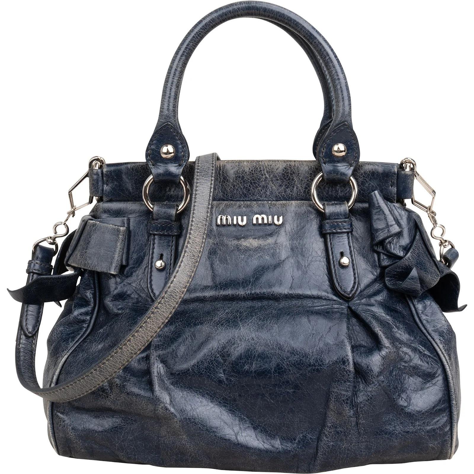 Vitello leather handbag
