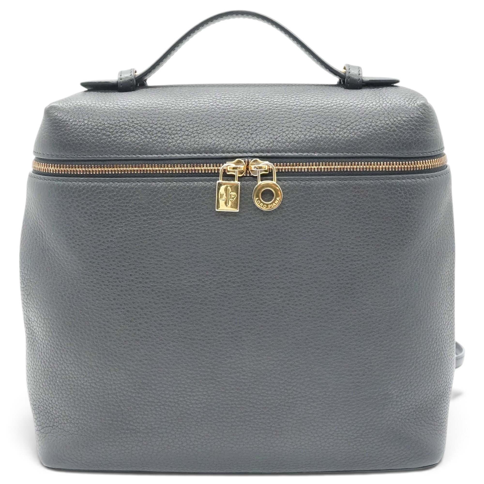 Leather backpack