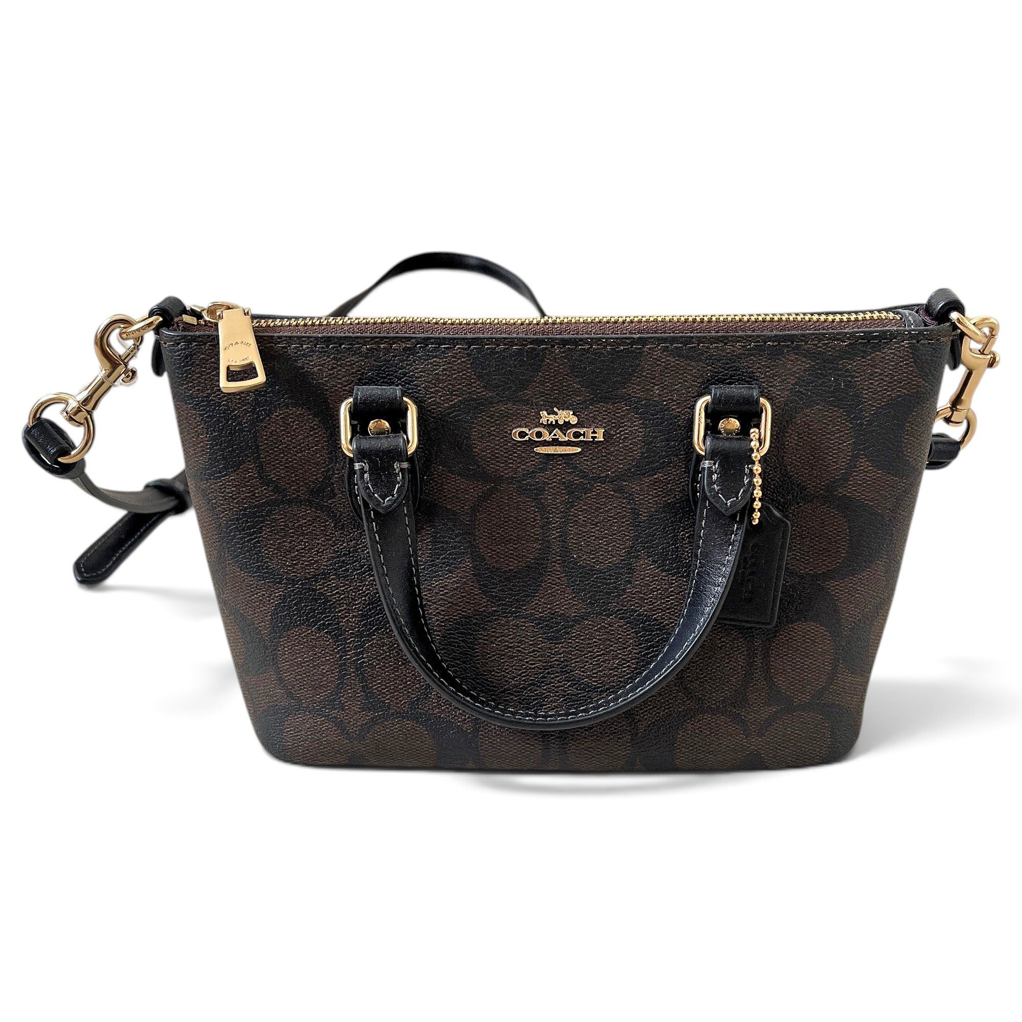 Leather satchel