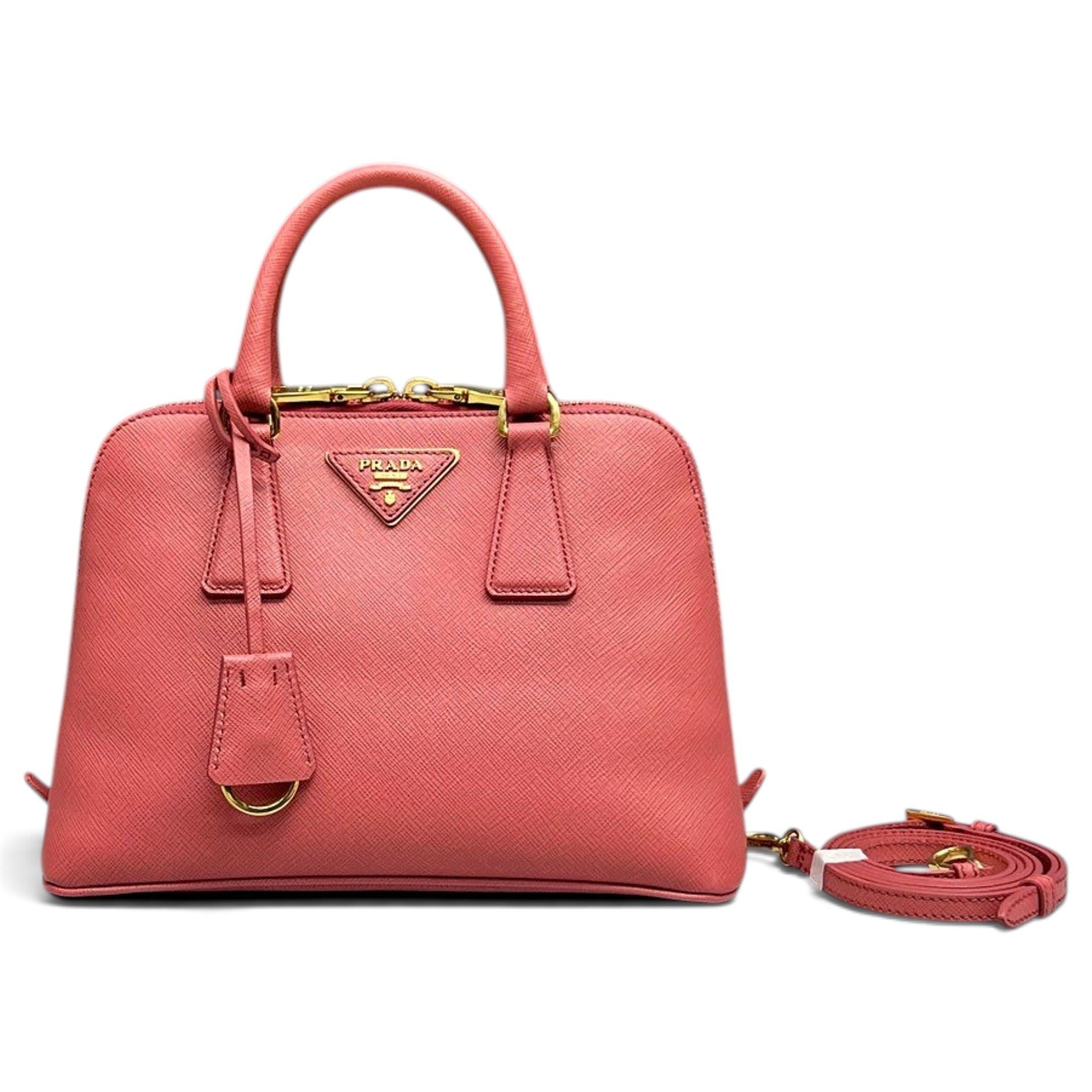Prada Promenade leather handbag
