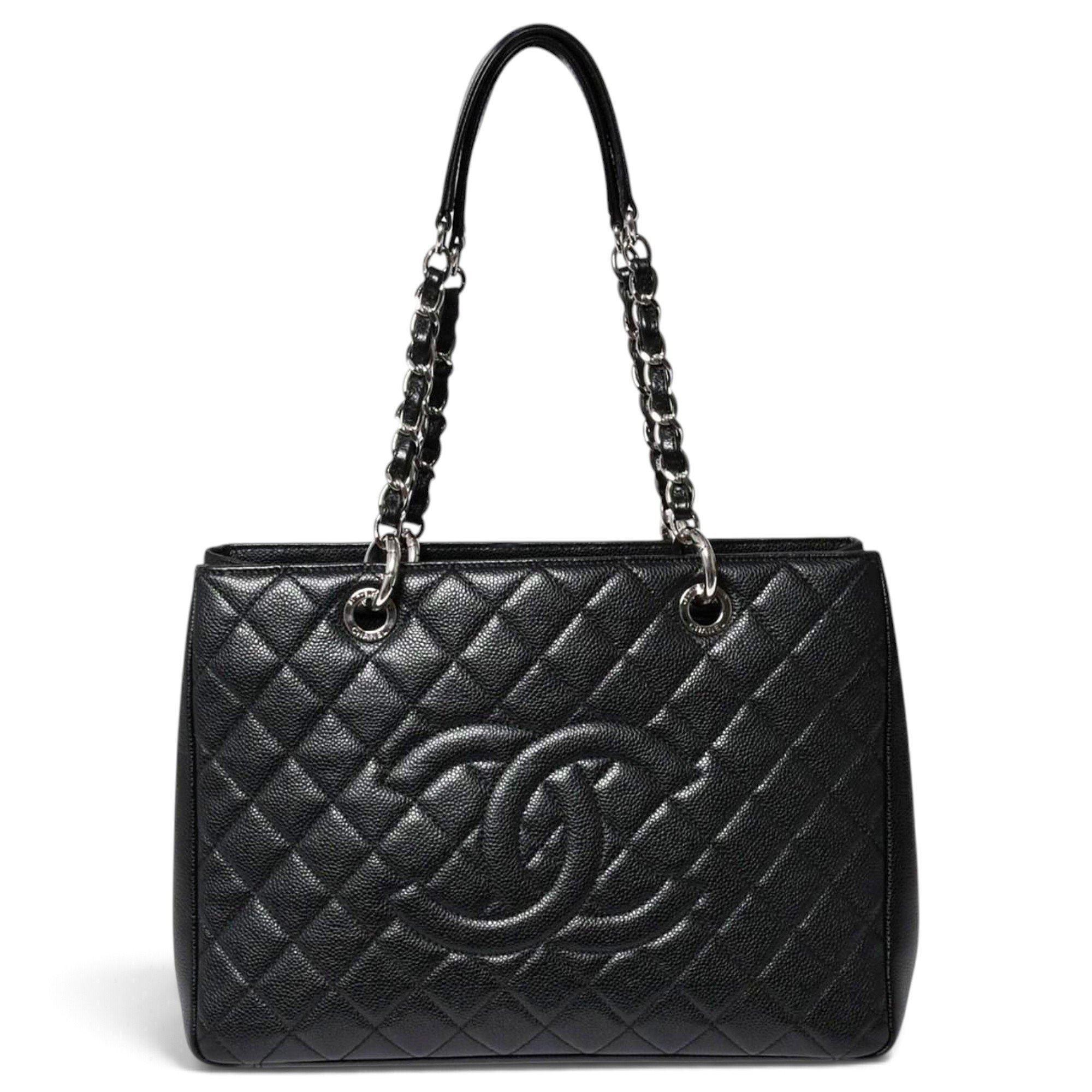 Grand shopping leather tote