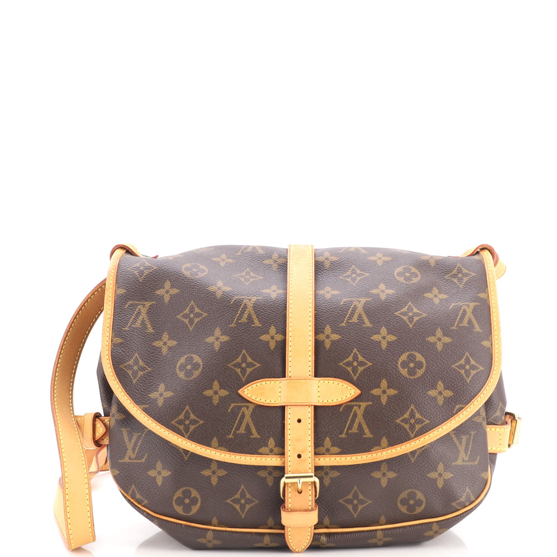 Saumur Handbag Monogram Canvas 30