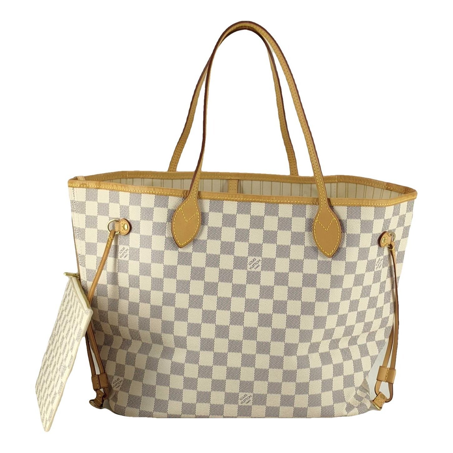 Neverfull leather tote