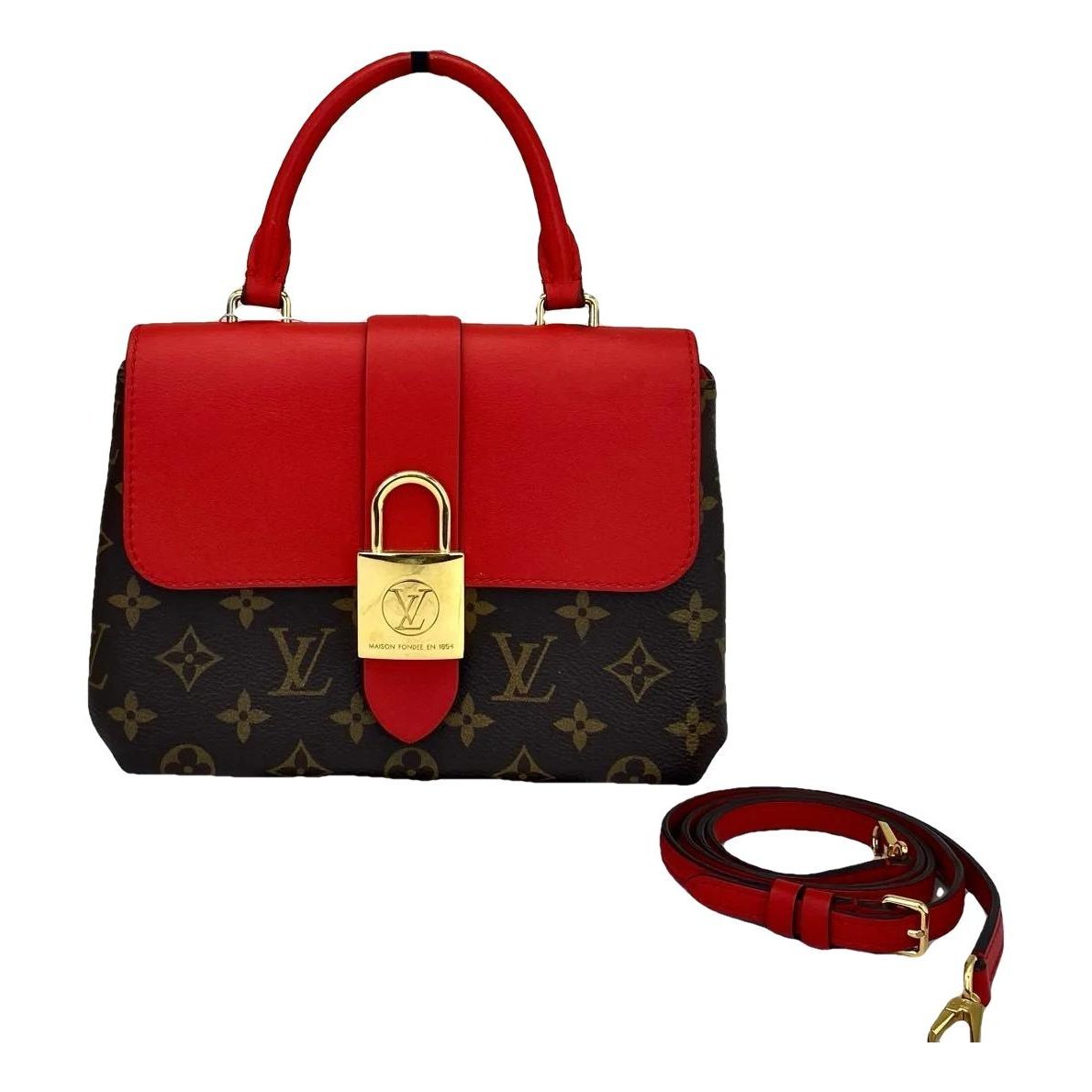 Louis Vuitton Locky BB leather handbag