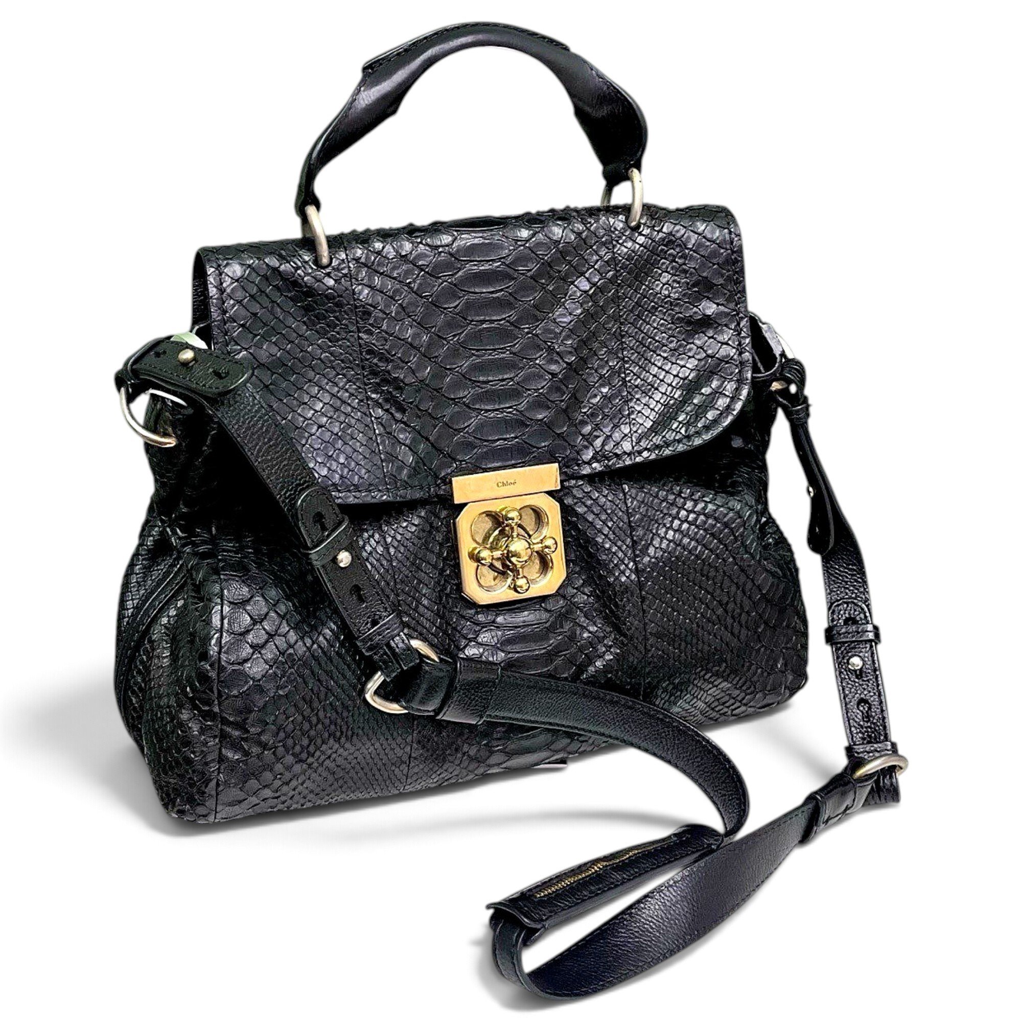 Leather handbag