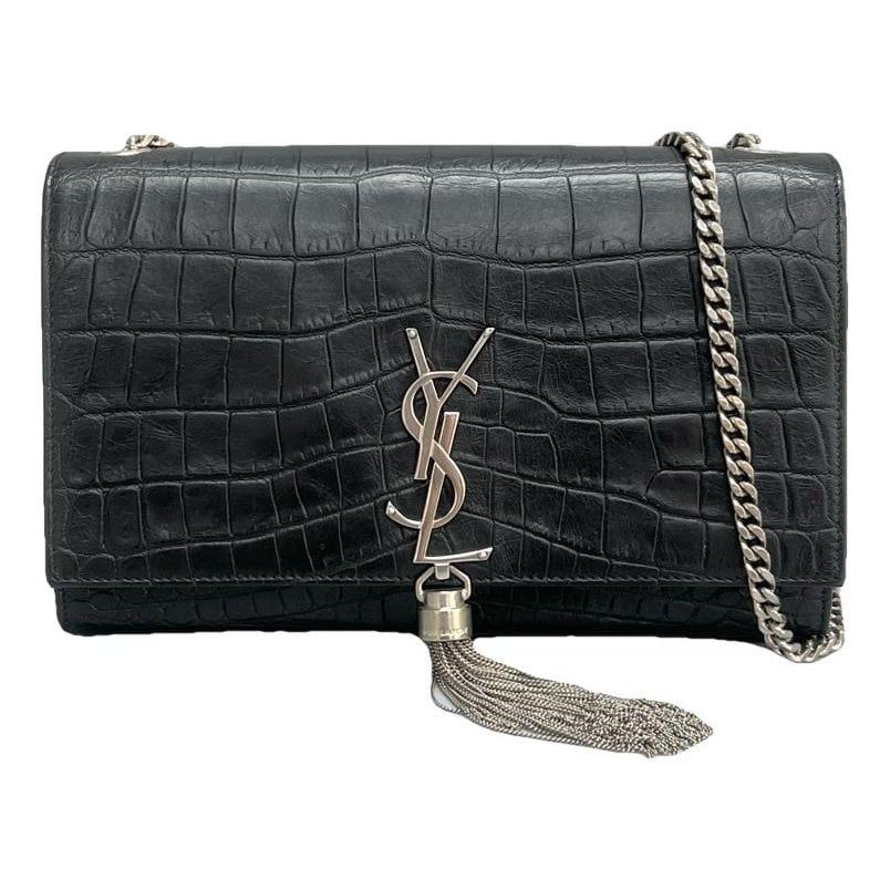 Pompom Kate leather handbag