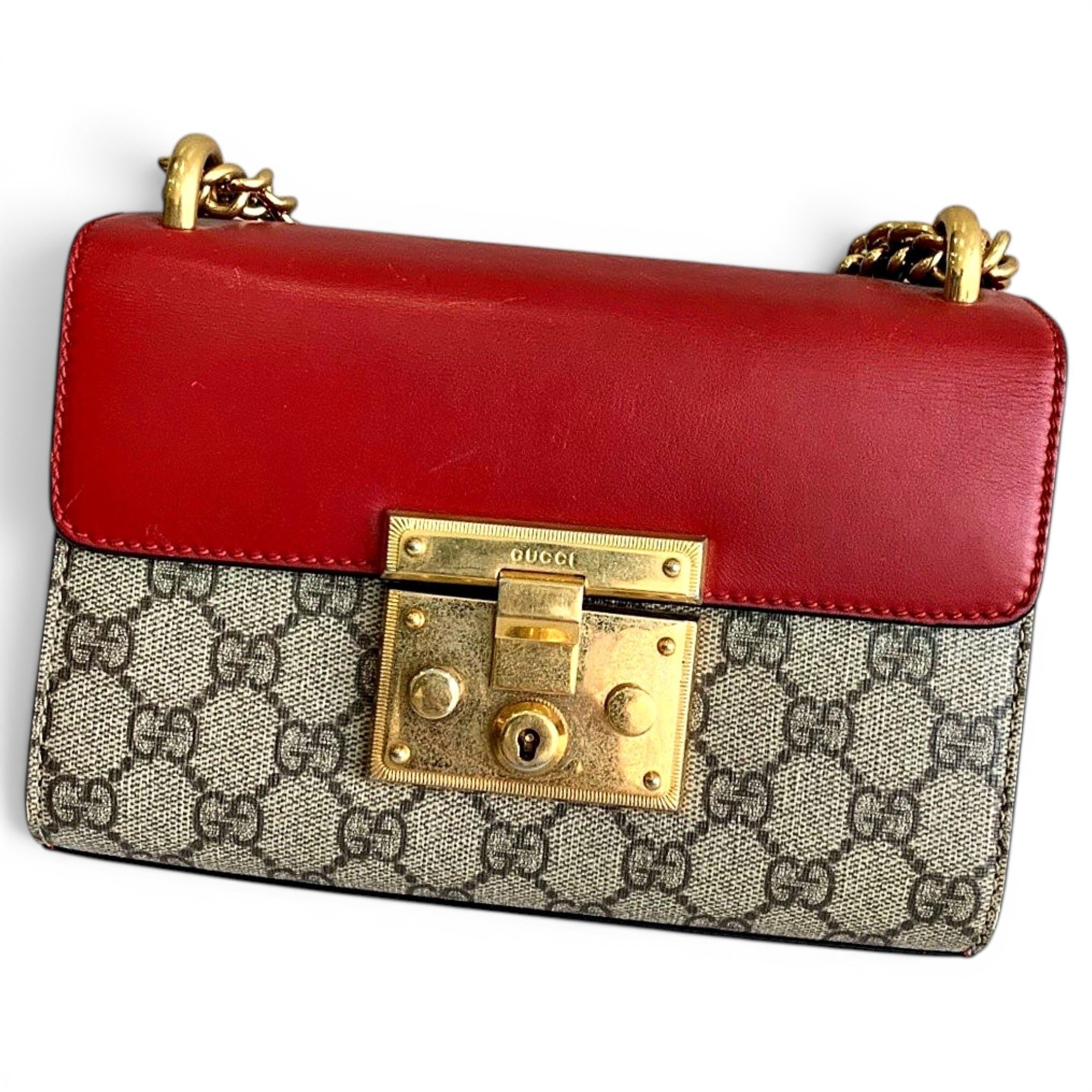 Padlock cloth handbag