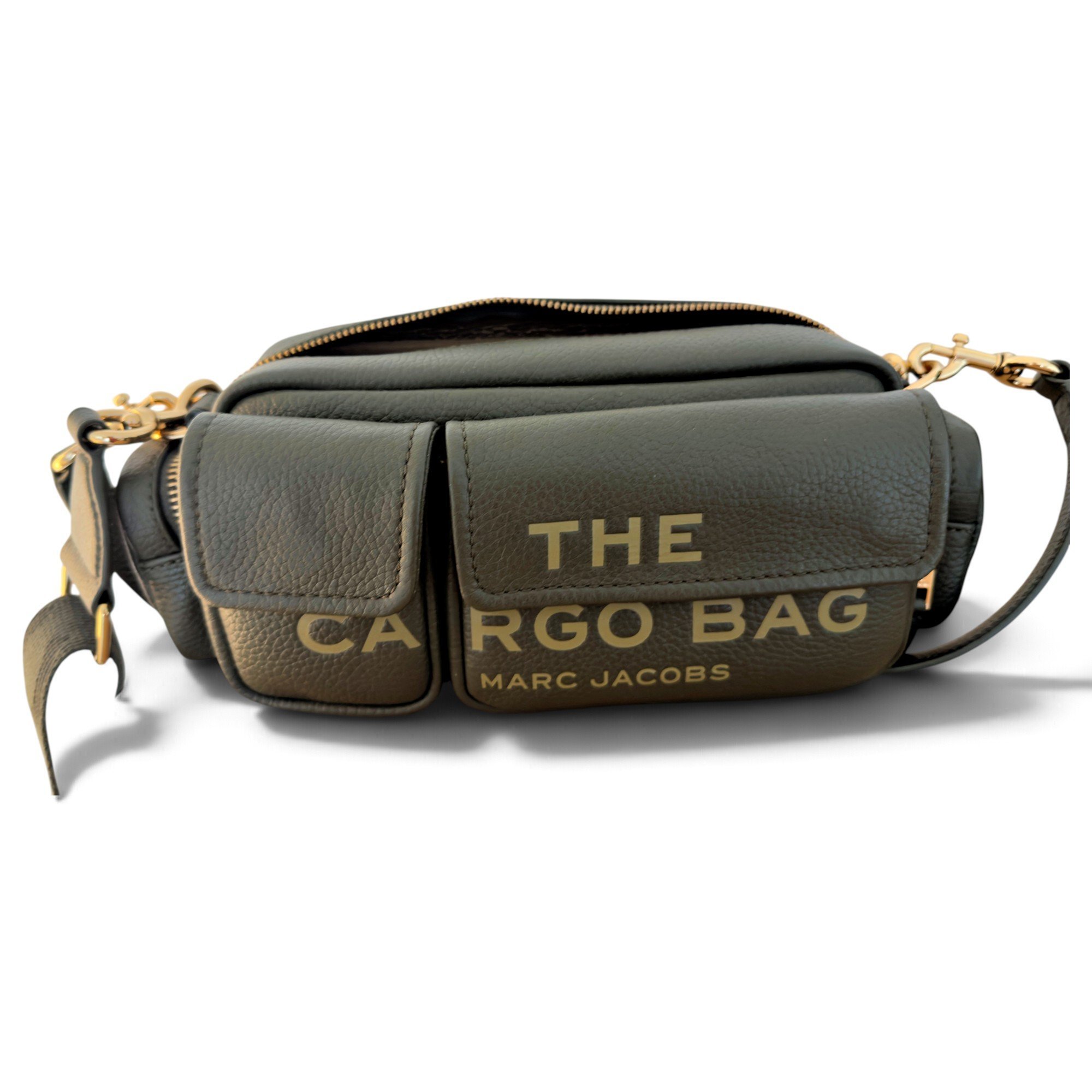 Single leather crossbody bag