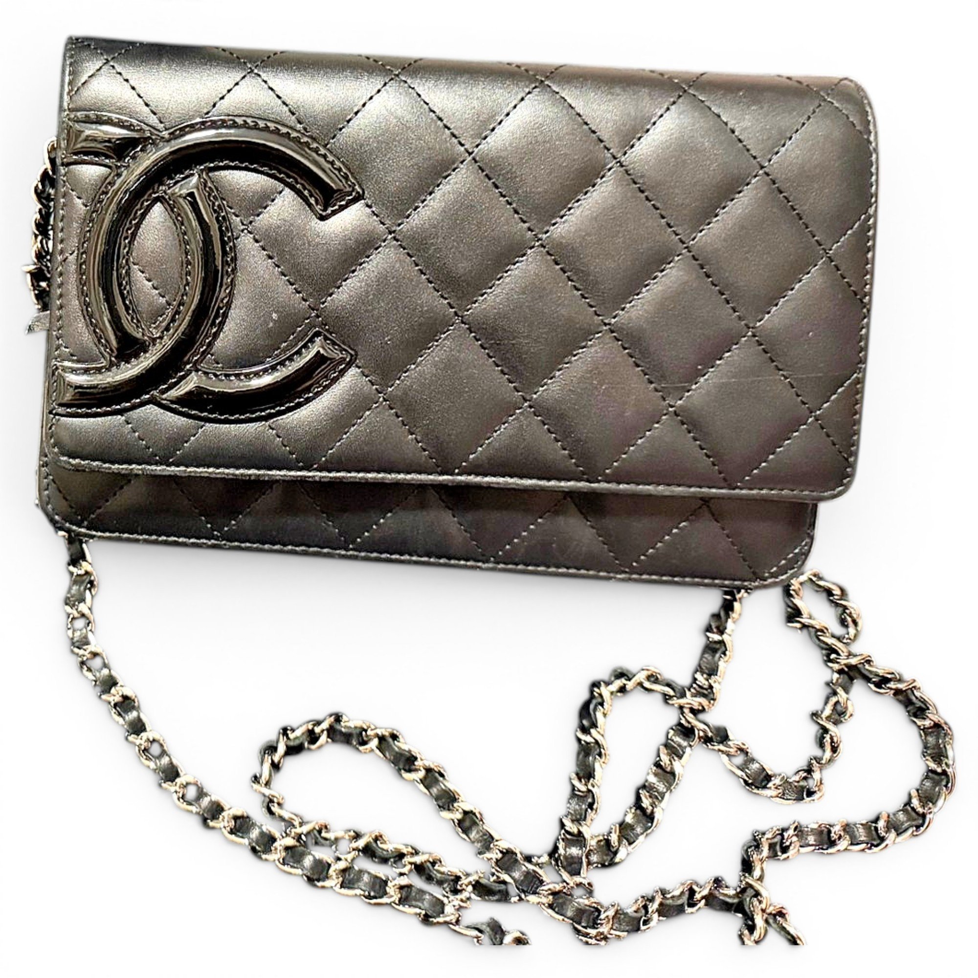 Wallet On Chain Timeless/Classique leather crossbody bag