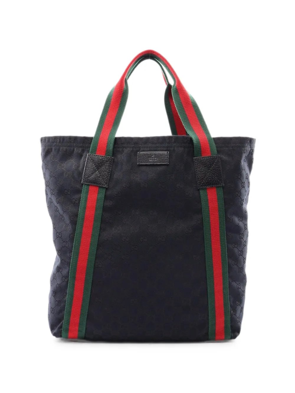 2010s logo-patch tote bag