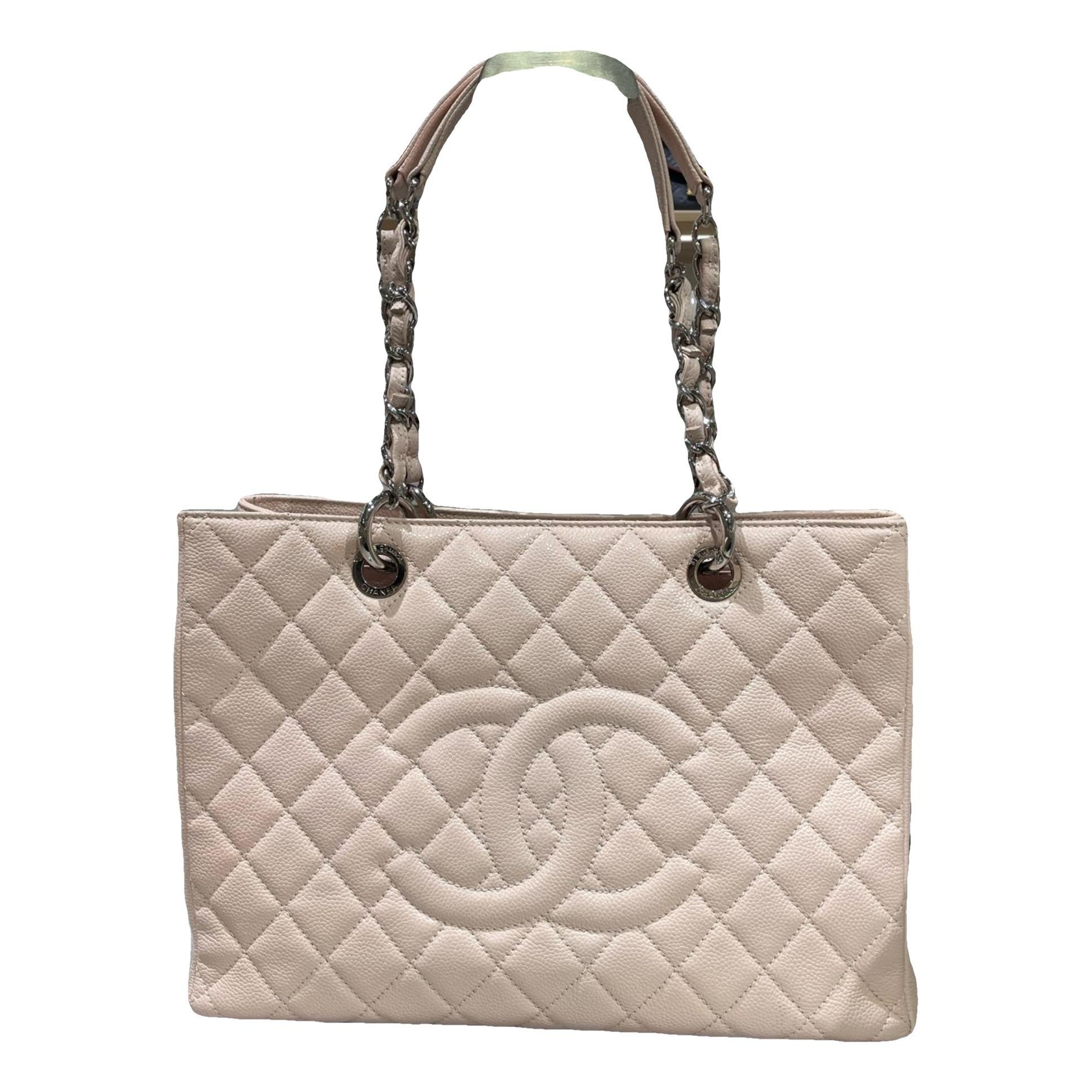 Grand shopping leather tote