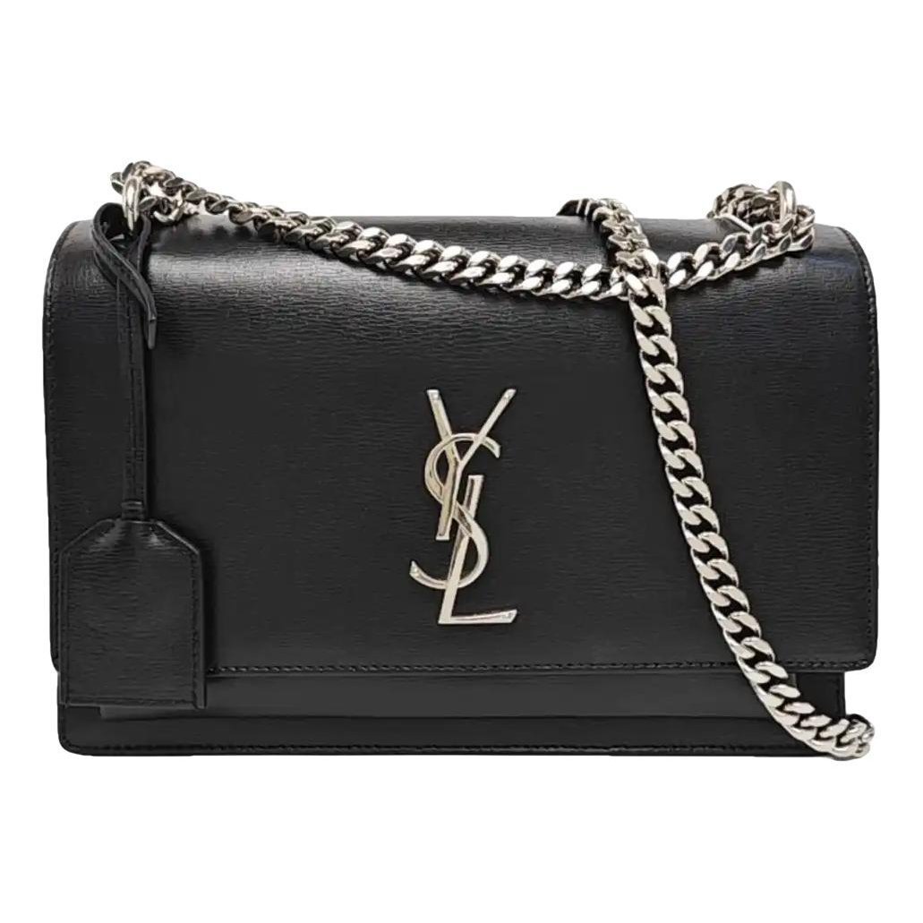 Leather crossbody bag