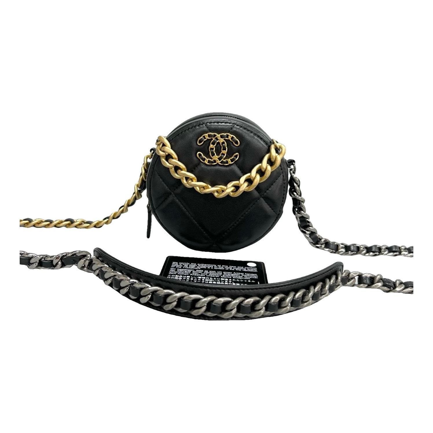 Chanel 19 leather handbag
