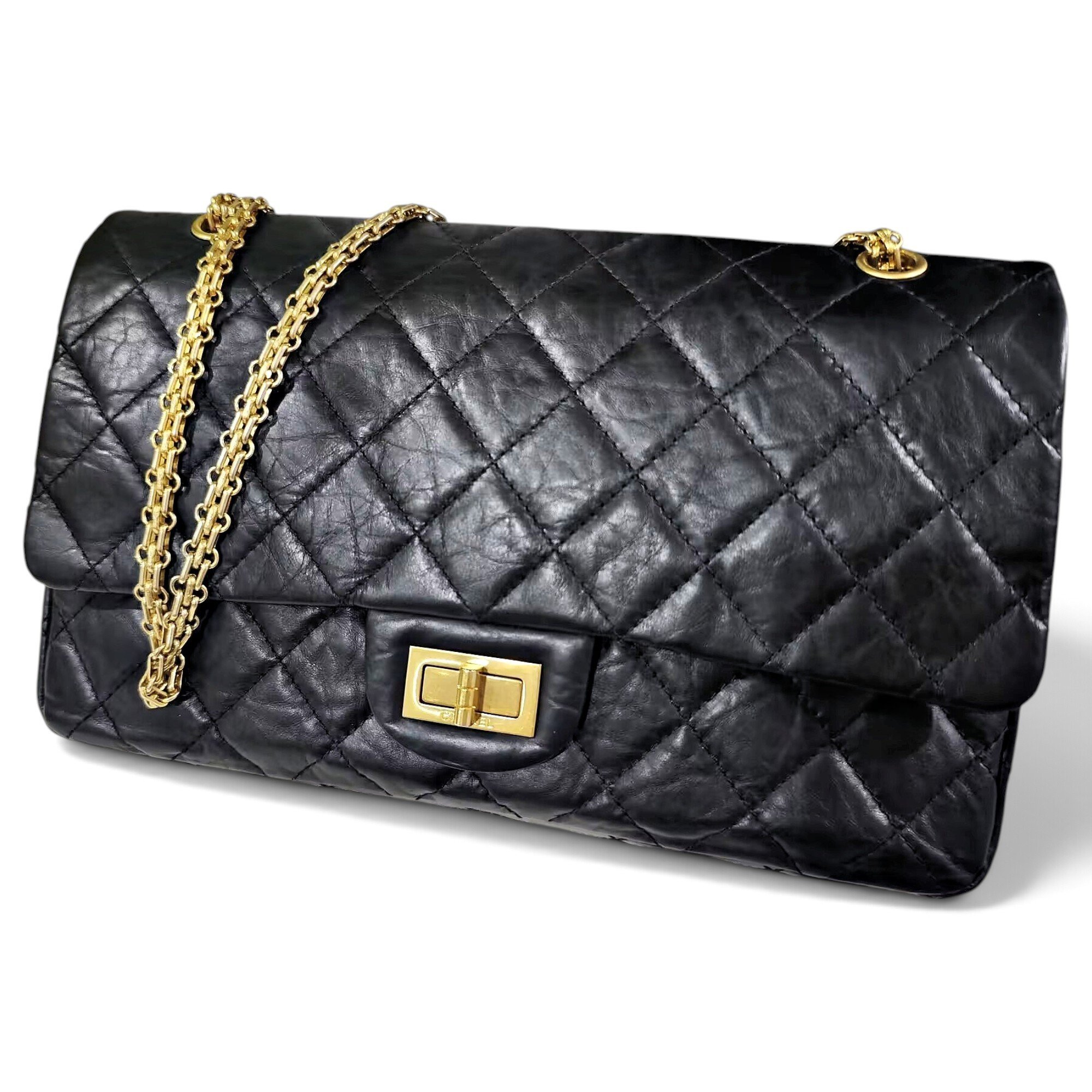 2.55 leather handbag