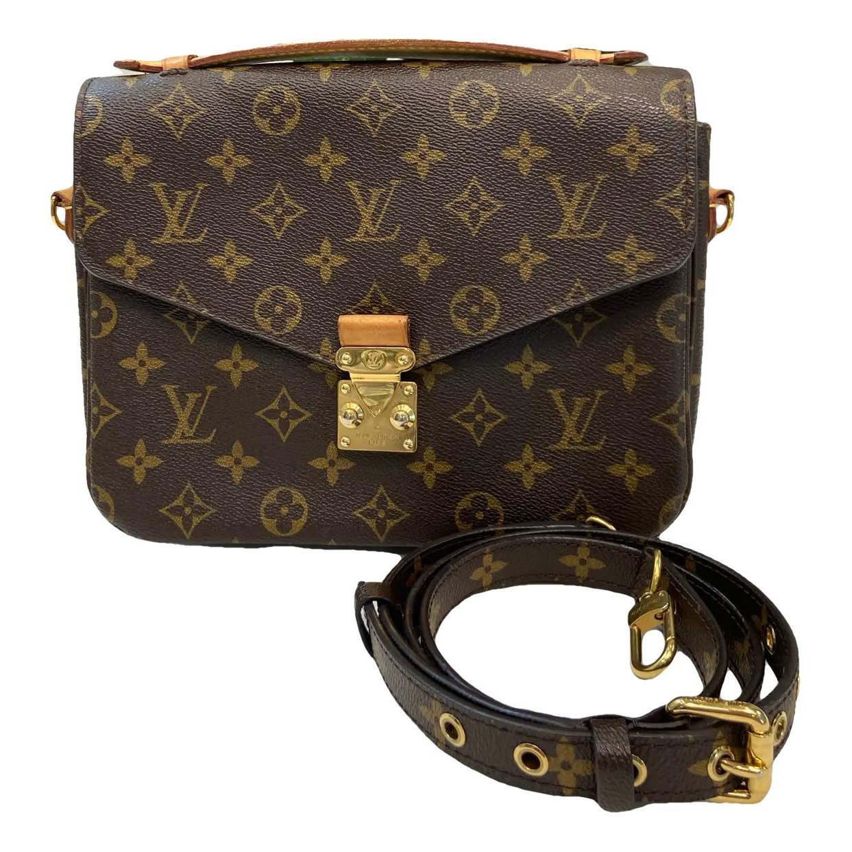 Metis vinyl handbag