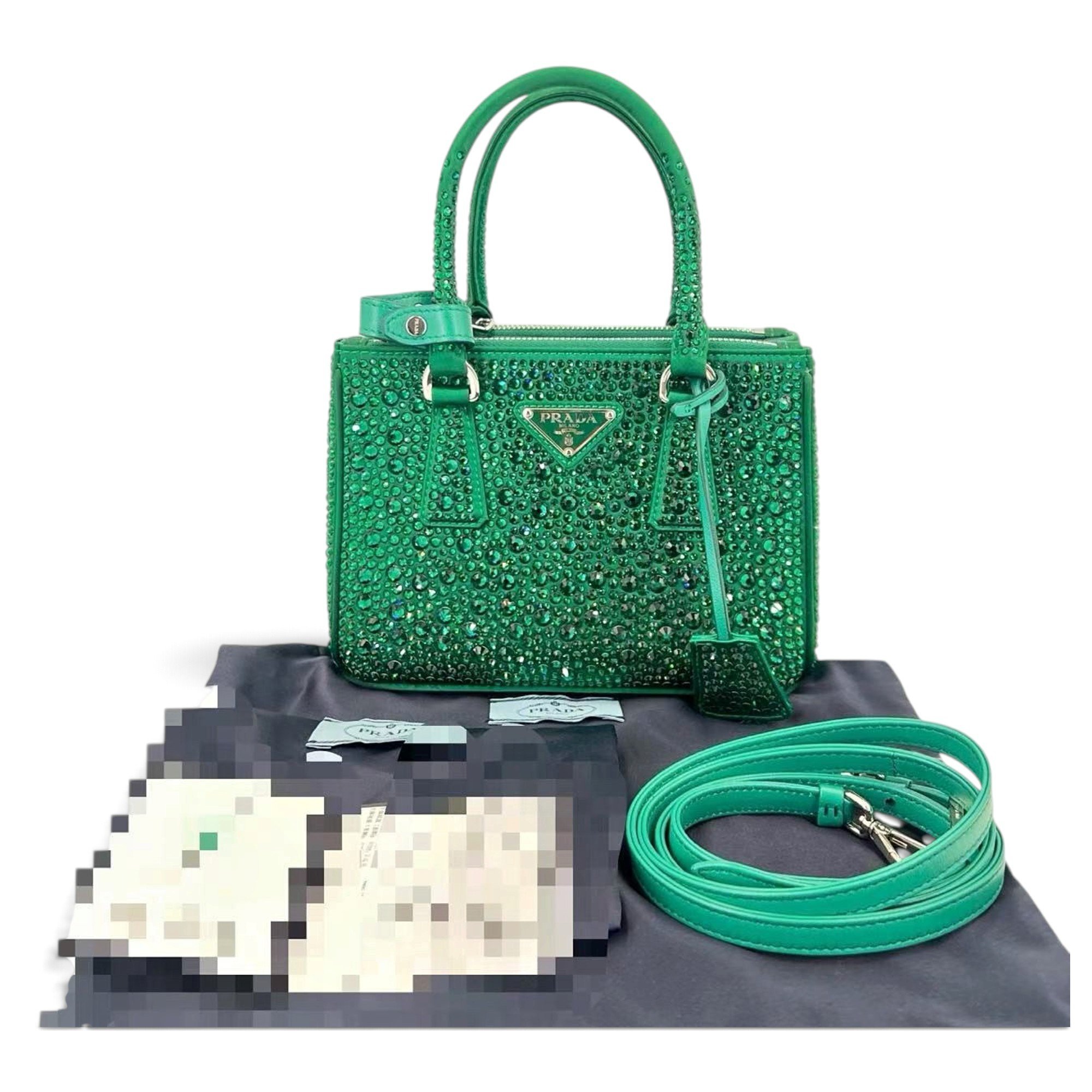 Galleria leather handbag