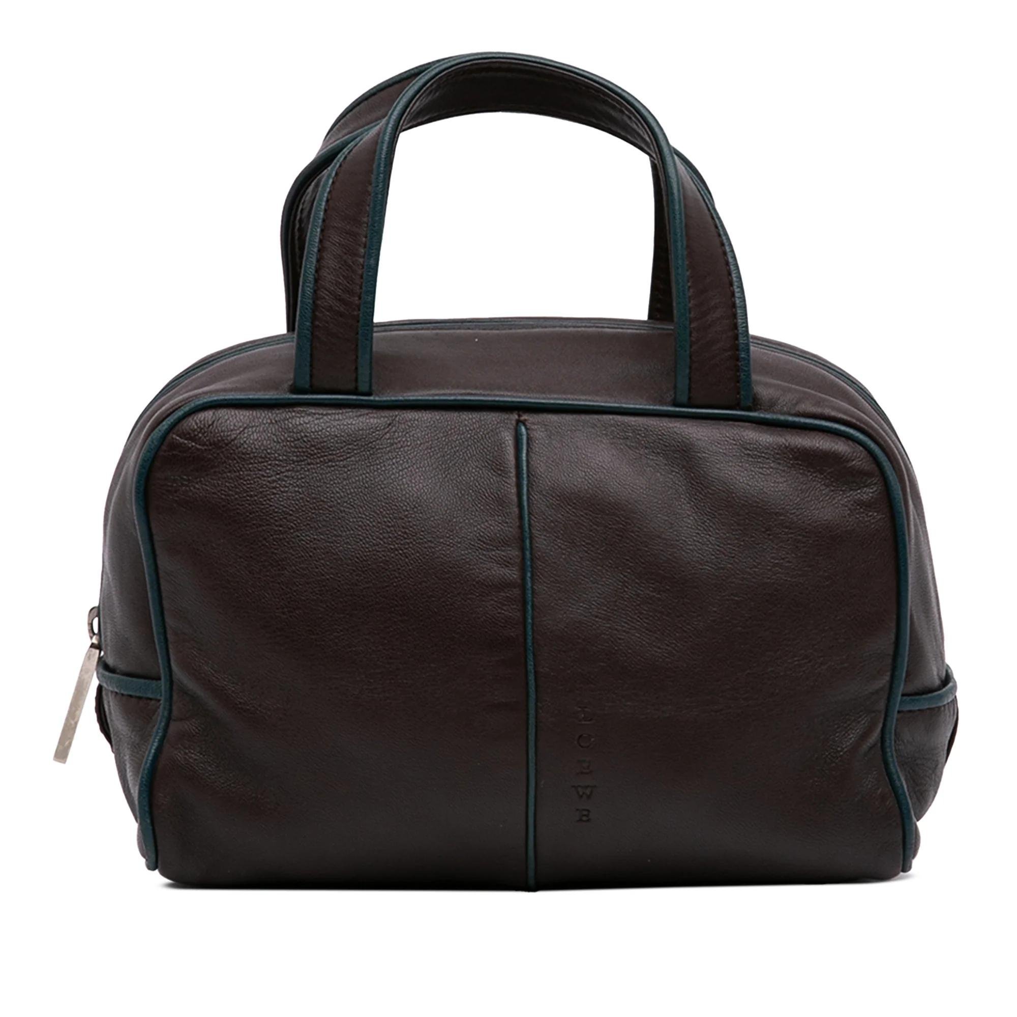 Leather handbag