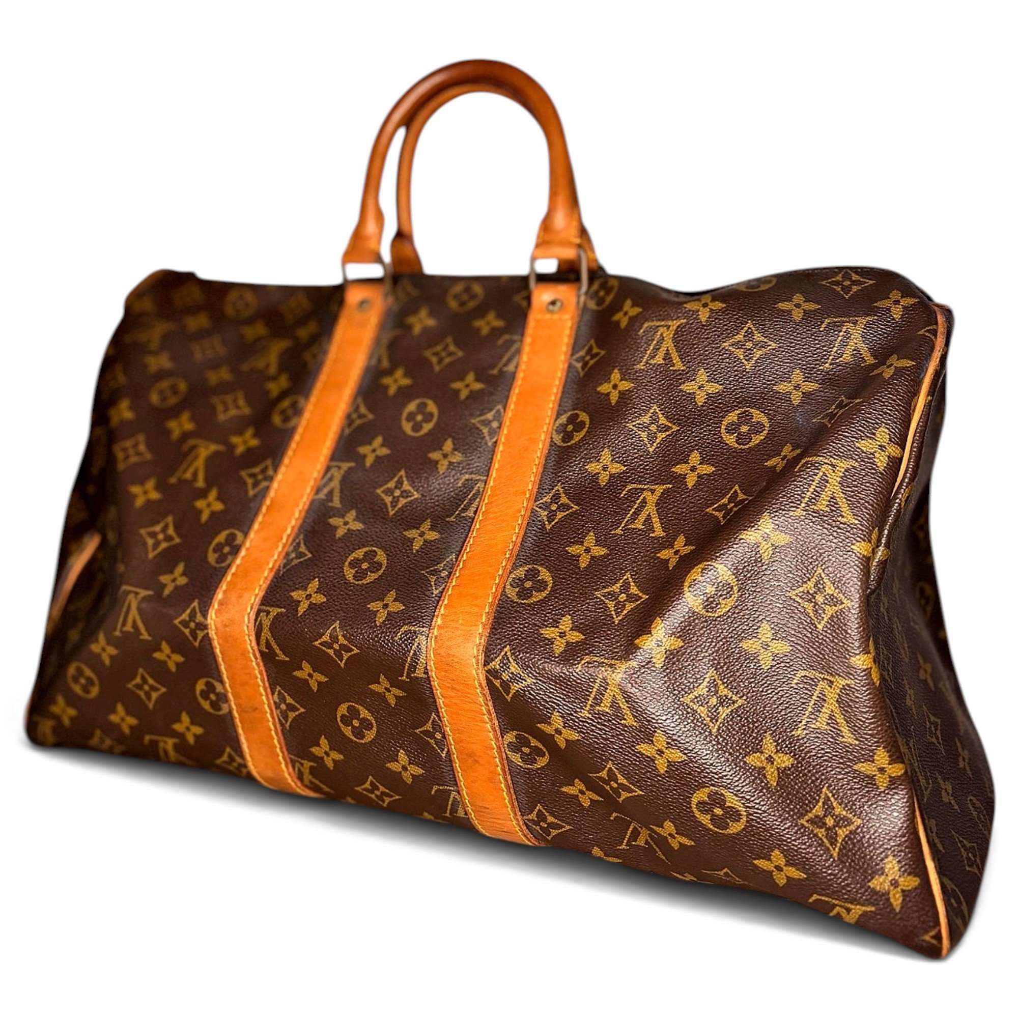 Keepall leather 48h bag