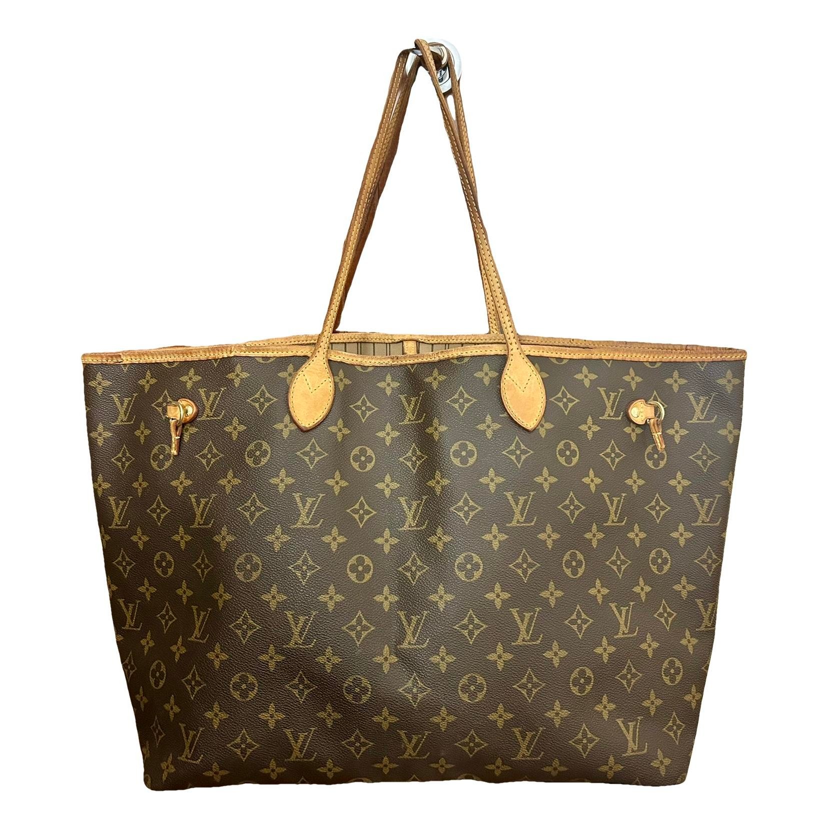 Neverfull leather tote