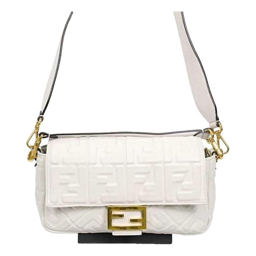 Baguette leather handbag