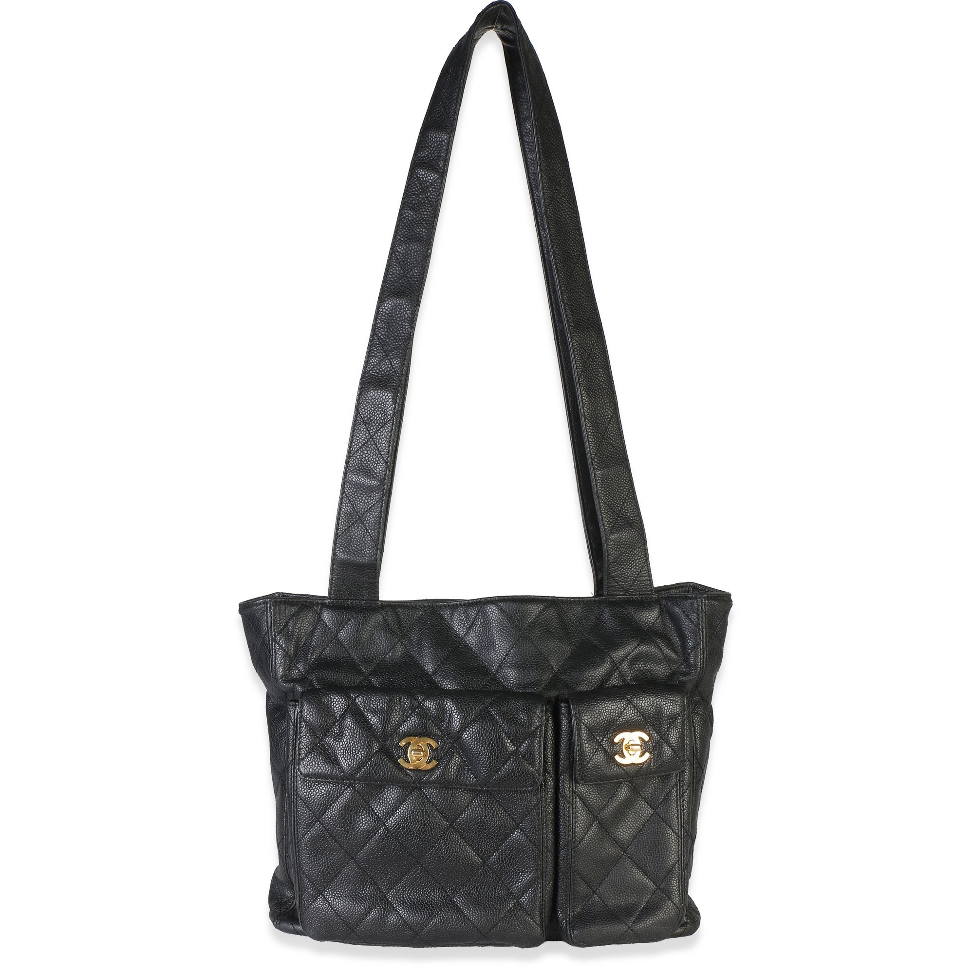 Leather tote